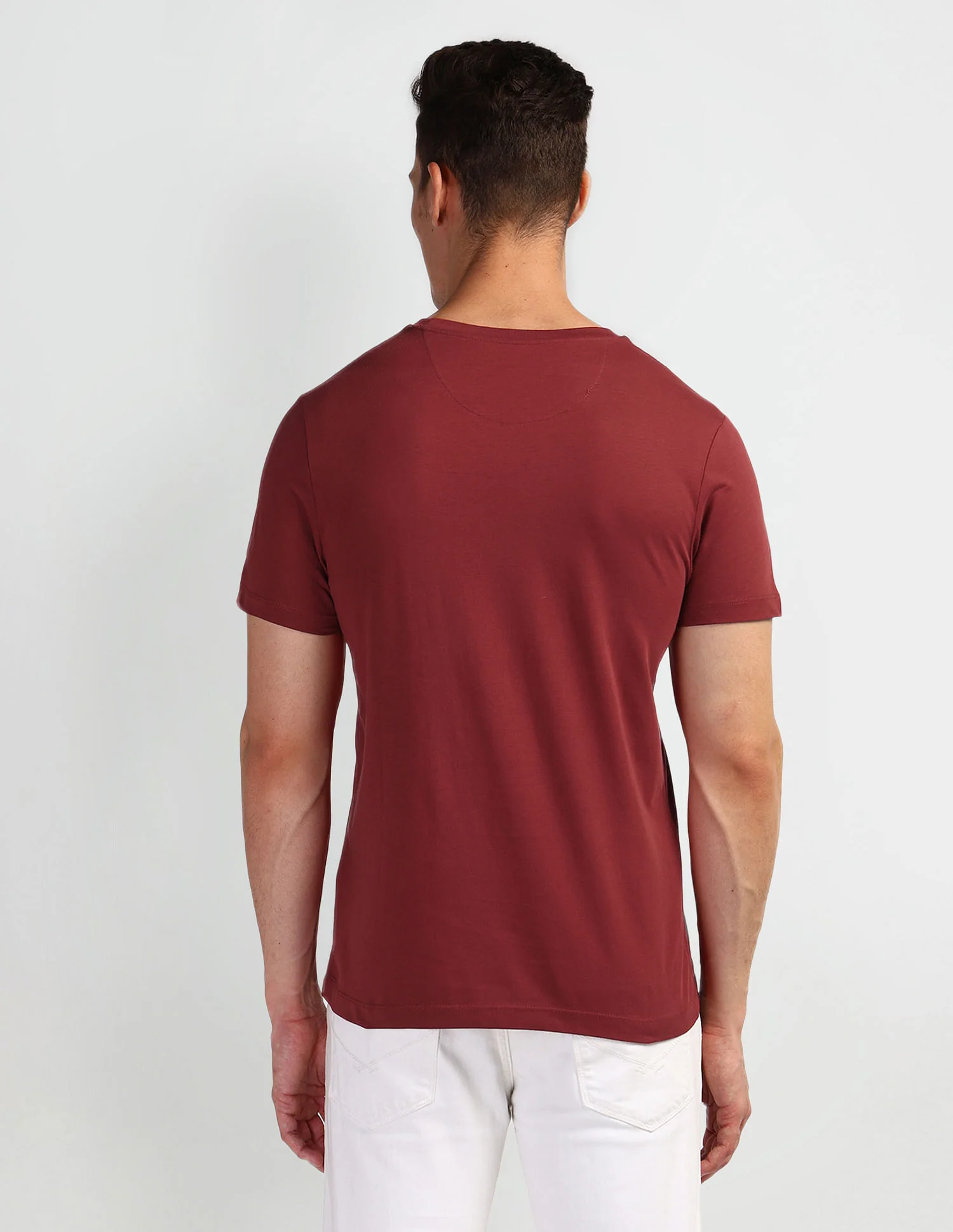 Brand Print Crew Neck T-Shirt - Image 5