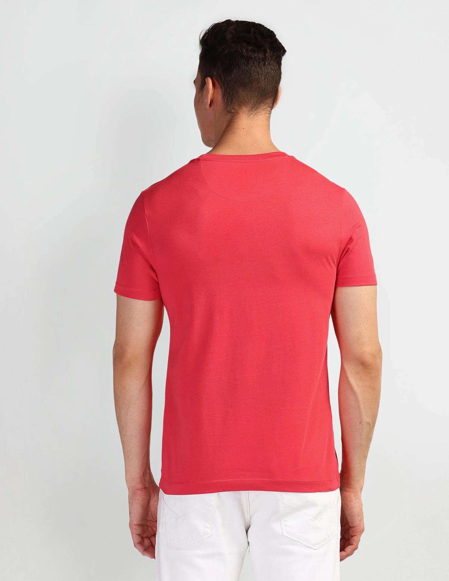 Brand Print Crew Neck T-Shirt - Image 5