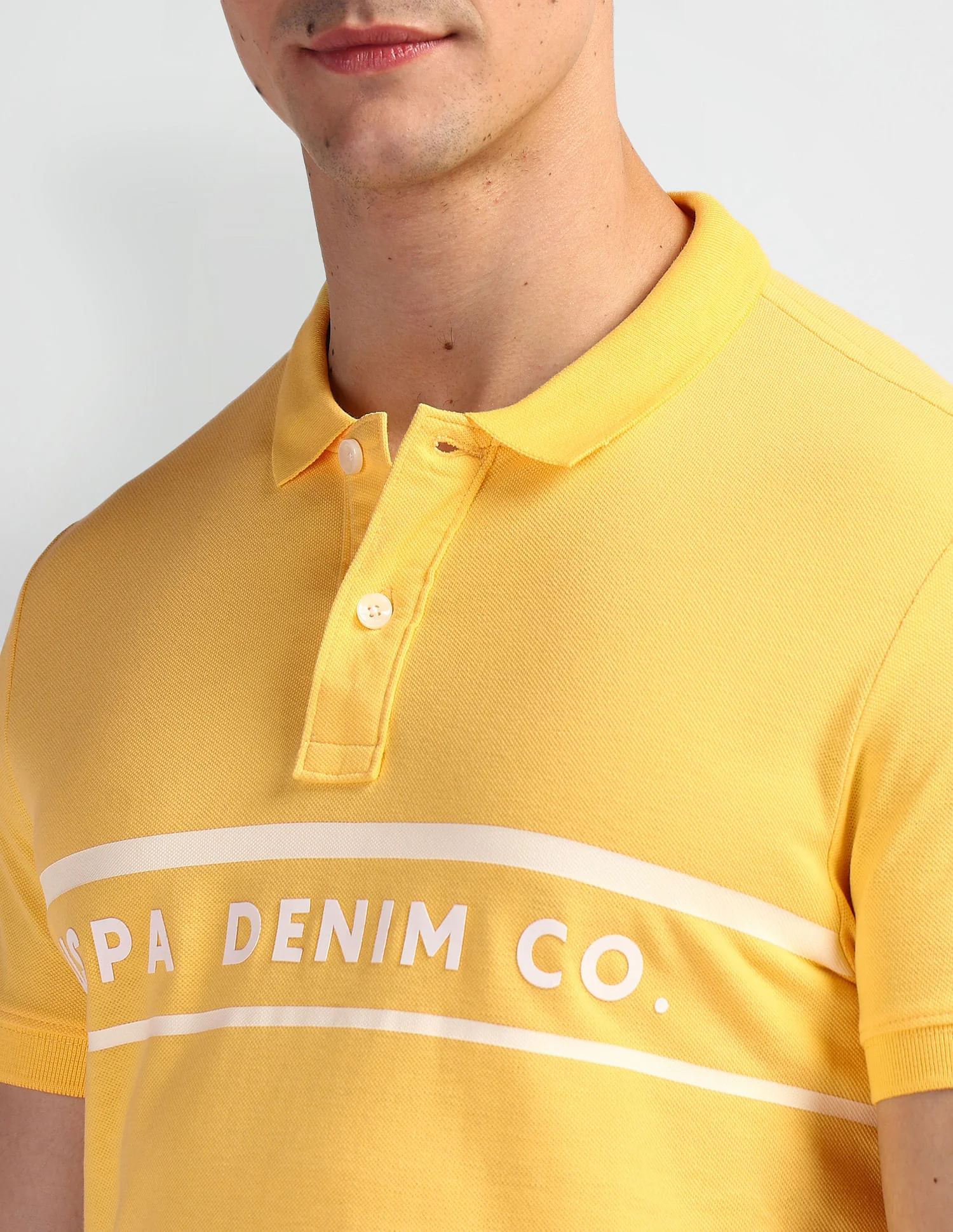Brand Print Muscle Fit Polo Shirt - Image 7