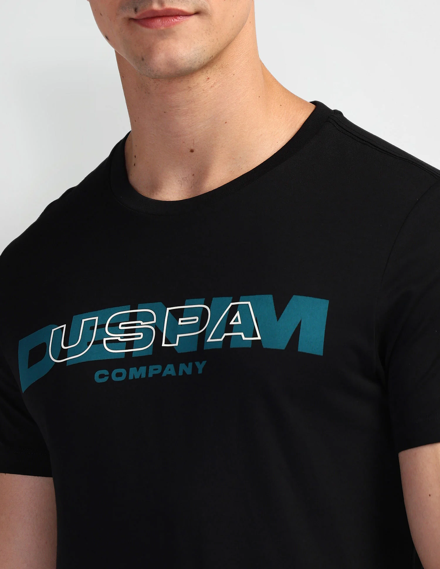 Brand Print Muscle Fit T-Shirt - Image 7