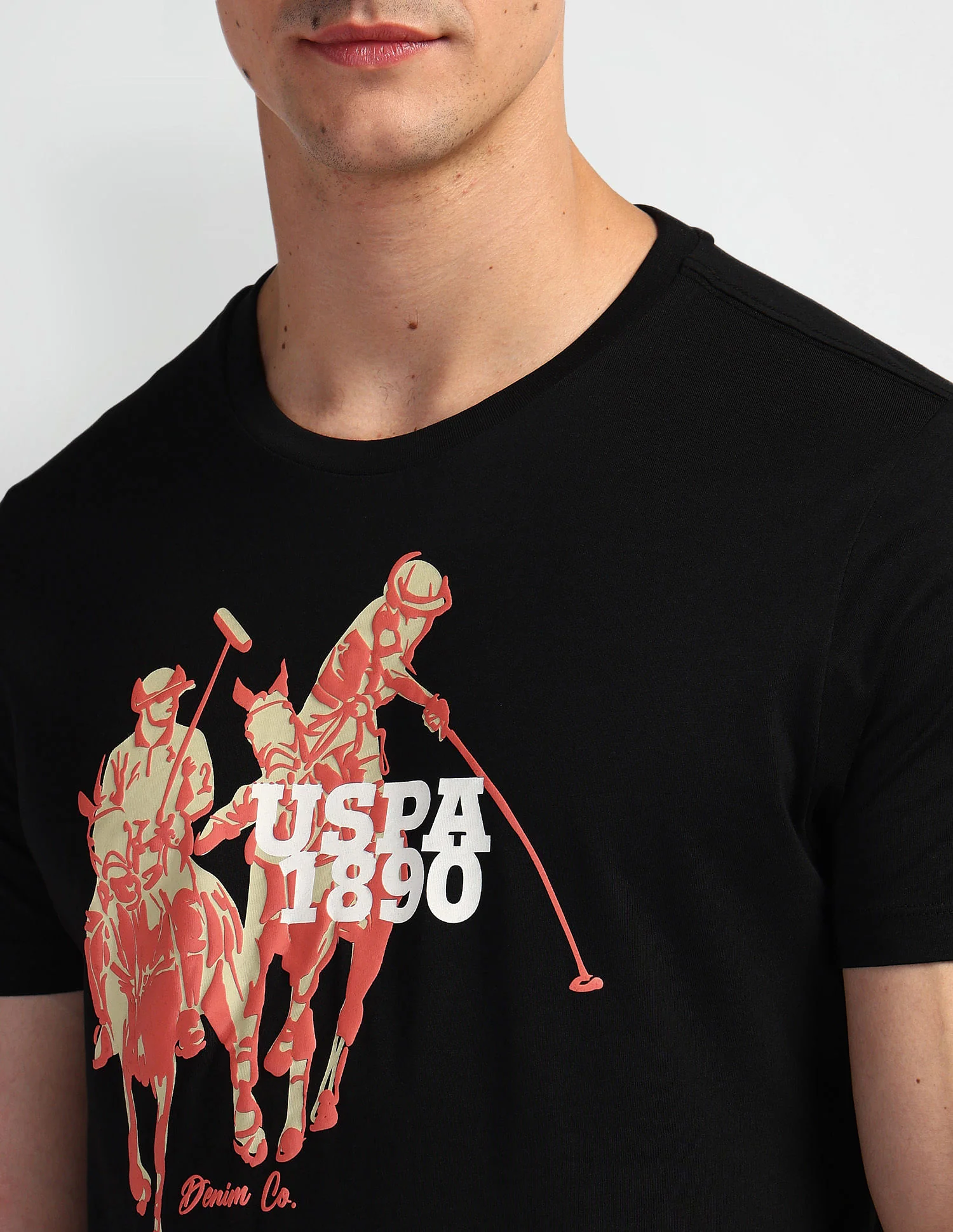 Brand Print Muscle Fit T-Shirt - Image 7