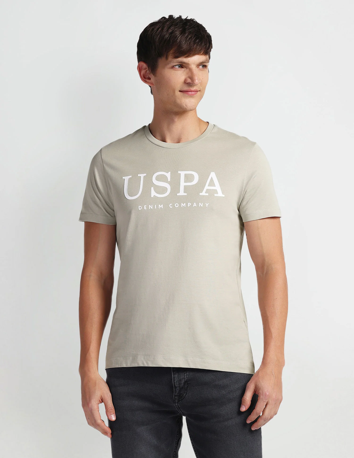 Brand Print Muscle Fit T-Shirt - Image 6