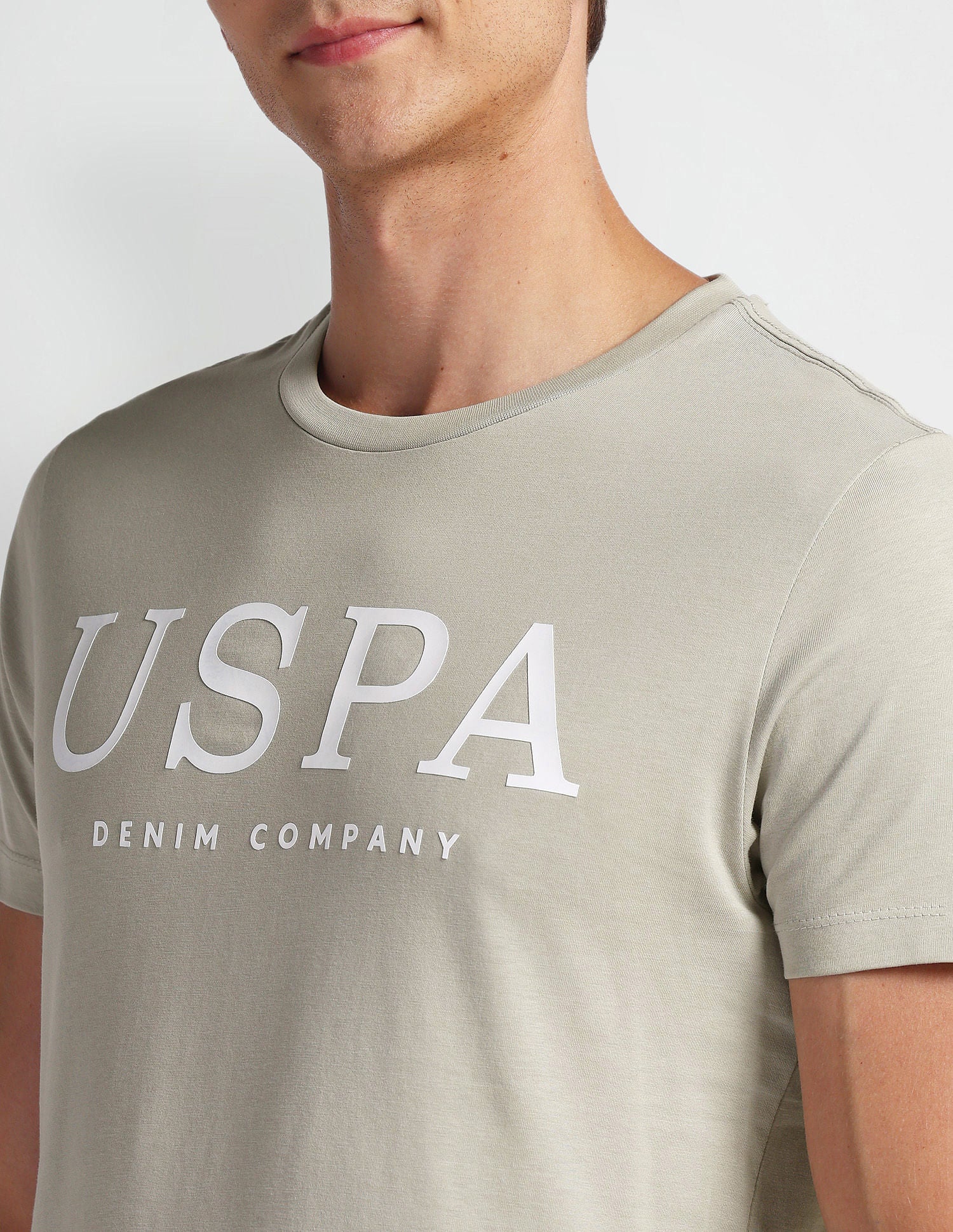 Brand Print Muscle Fit T-Shirt - Image 7