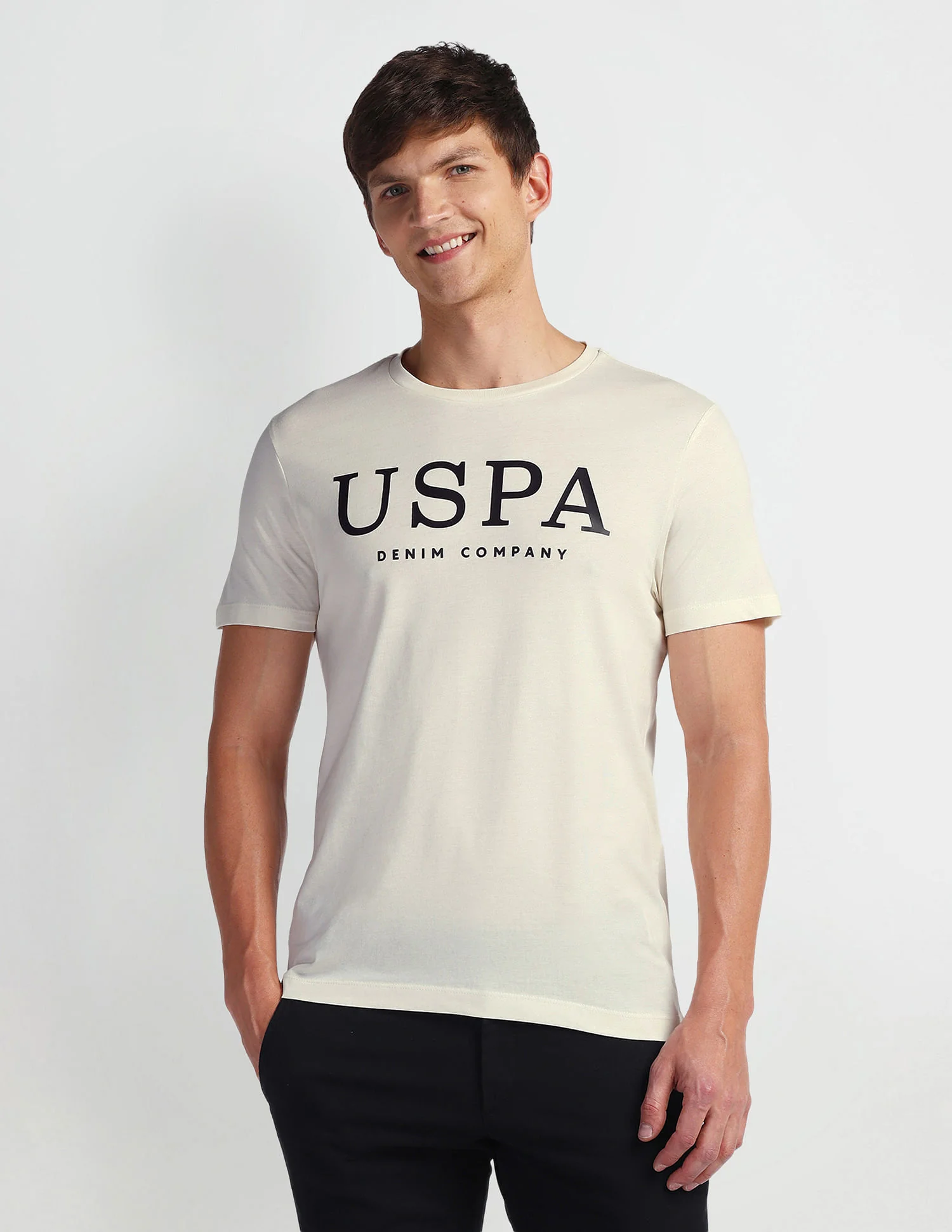 Brand Print Muscle Fit T-Shirt - Image 6