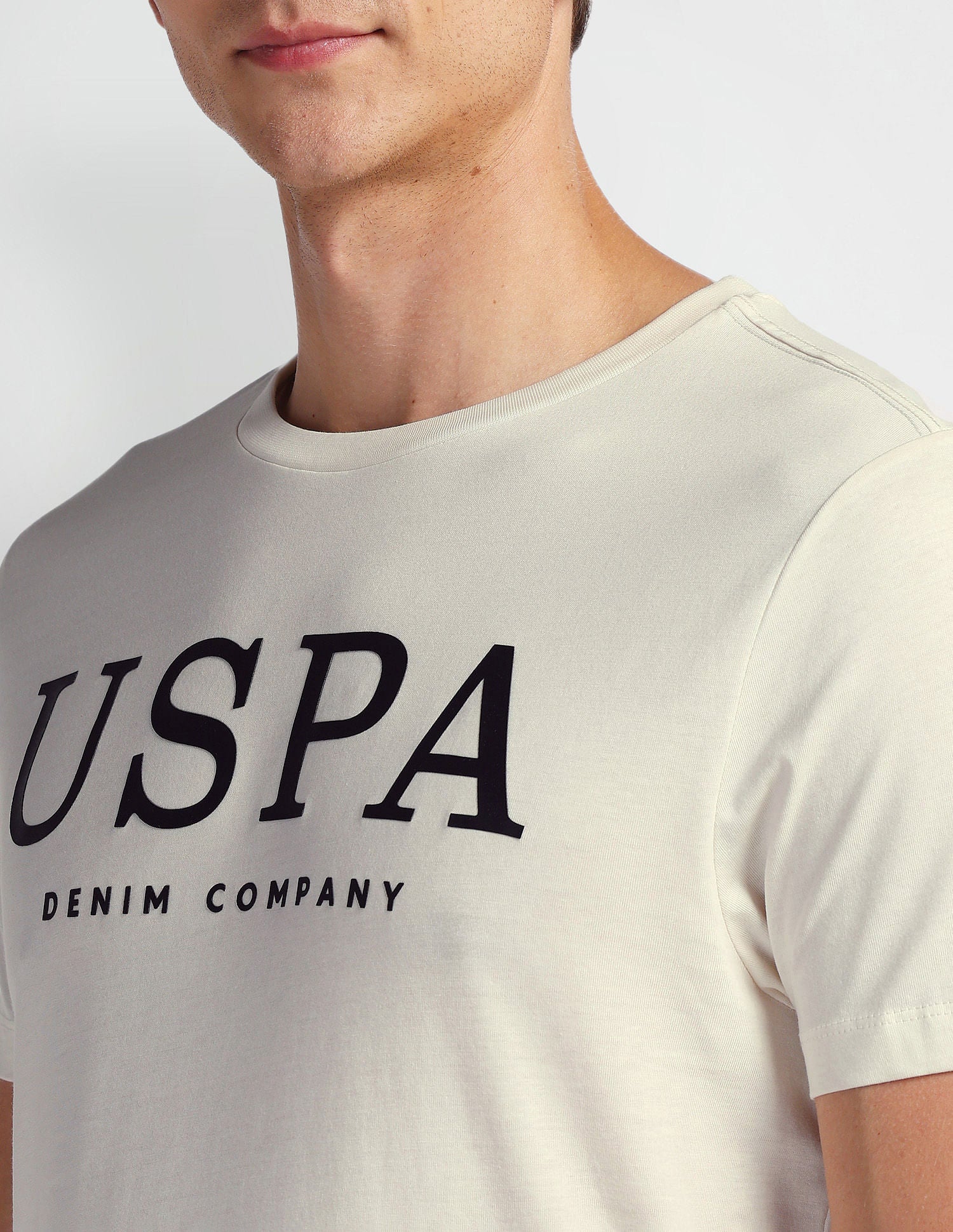 Brand Print Muscle Fit T-Shirt - Image 7