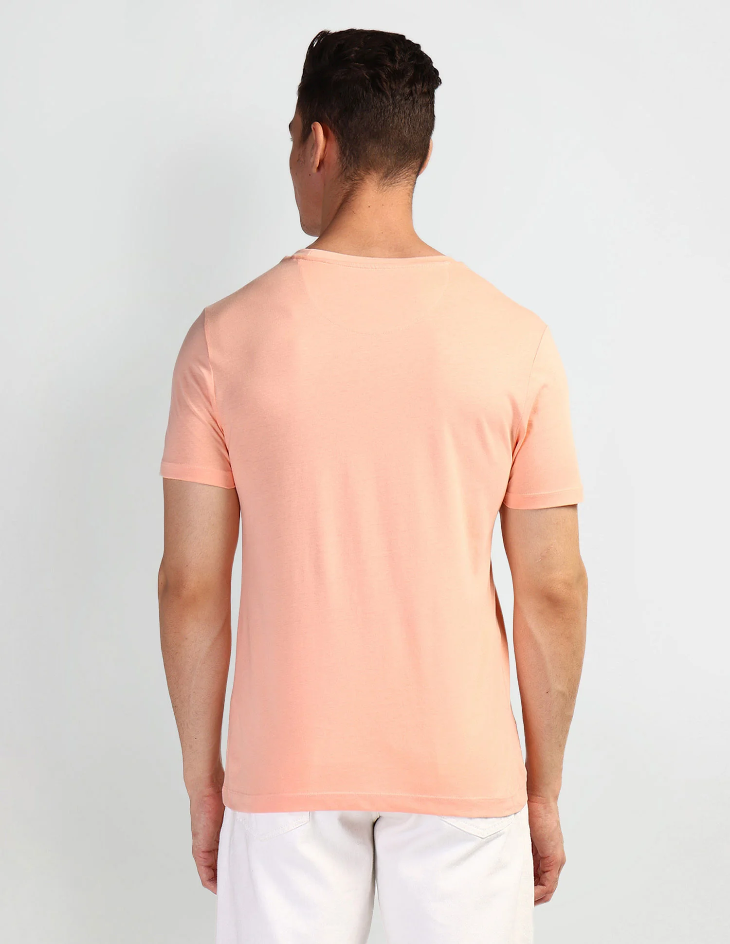 Brand Print Muscle Fit T-Shirt - Image 4