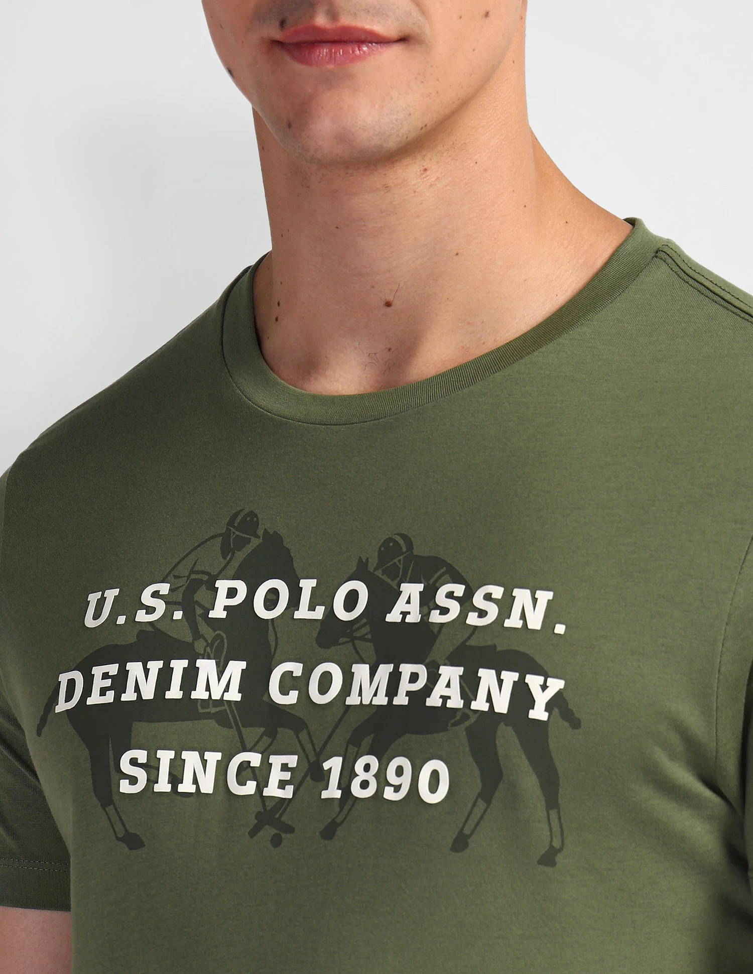 Brand Print Muscle Fit T-Shirt - Image 7
