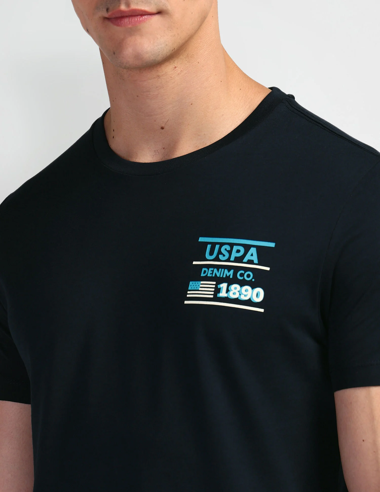 Brand Print Muscle Fit T-Shirt - Image 7