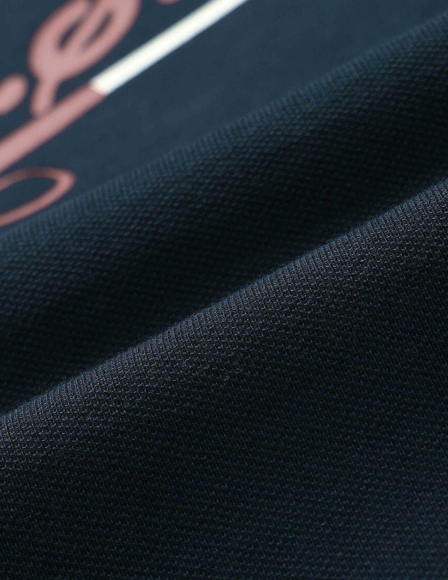Brand Print Pique Polo Shirt - Image 2