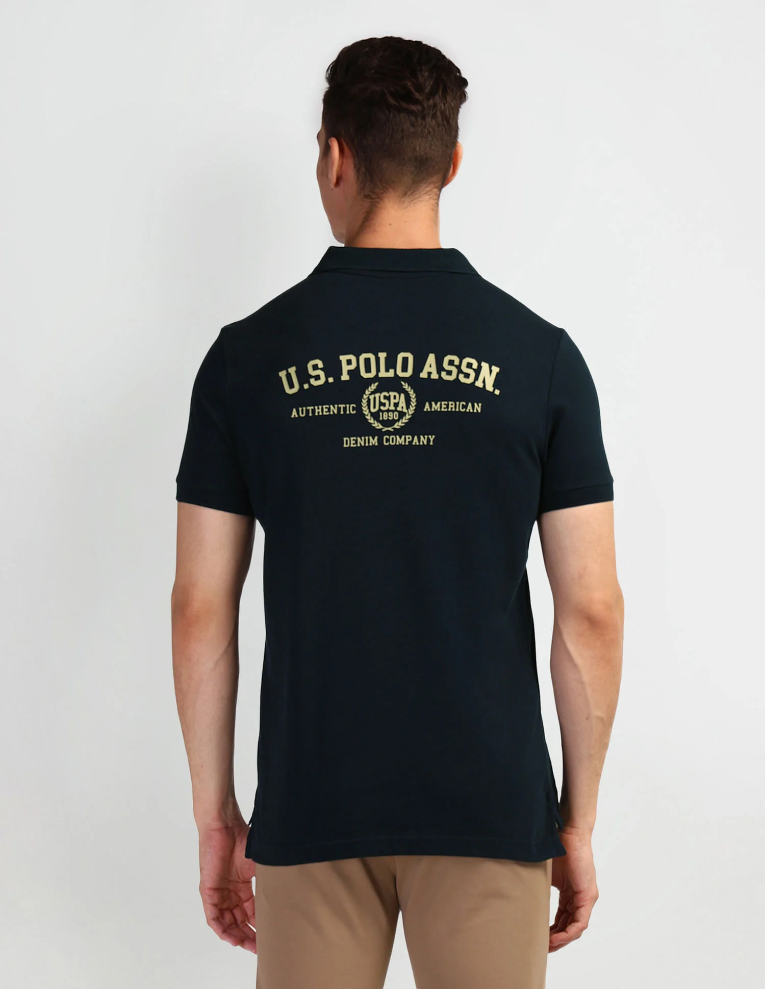 Brand Print Polo Shirt - Image 5