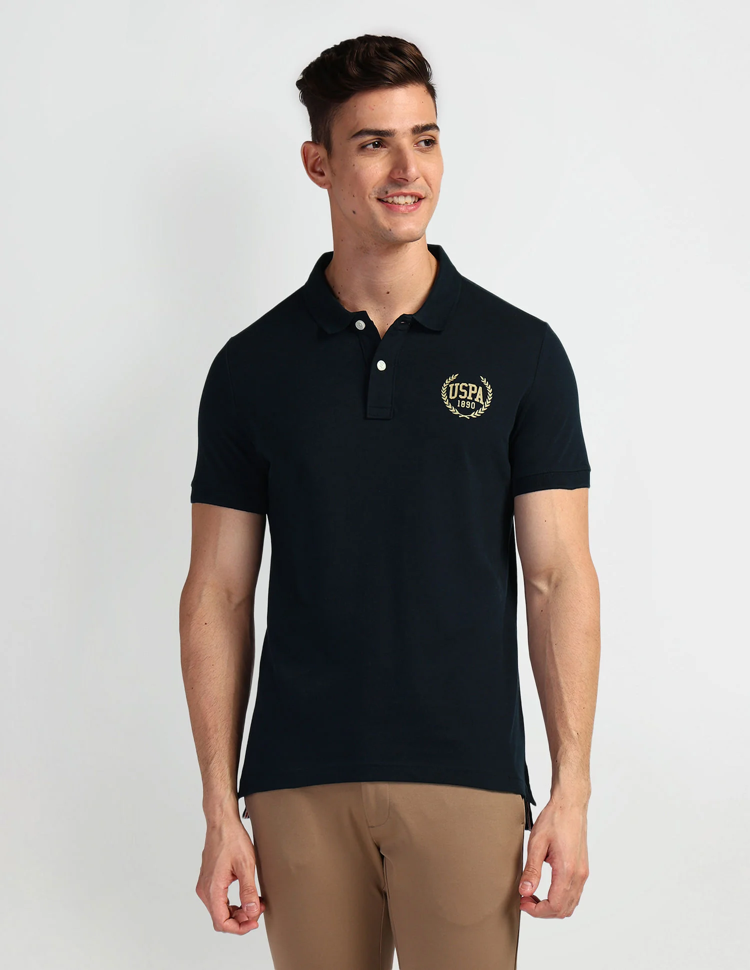 Brand Print Polo Shirt - Image 6
