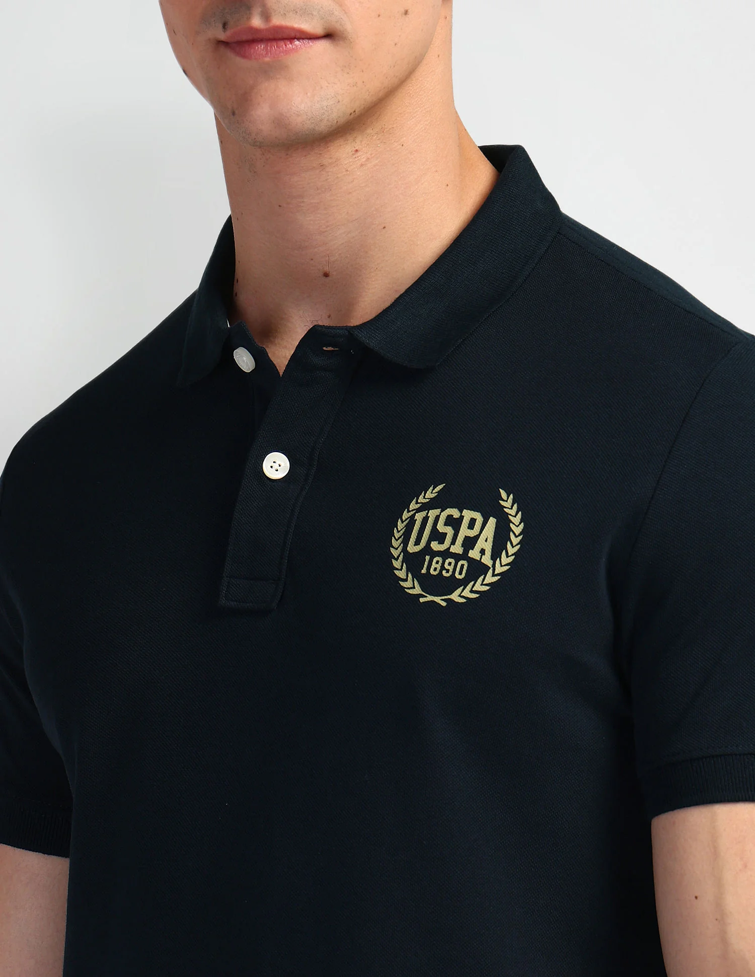 Brand Print Polo Shirt - Image 7
