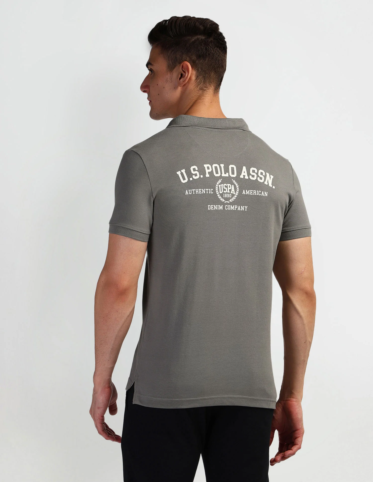 Brand Print Polo Shirt - Image 5