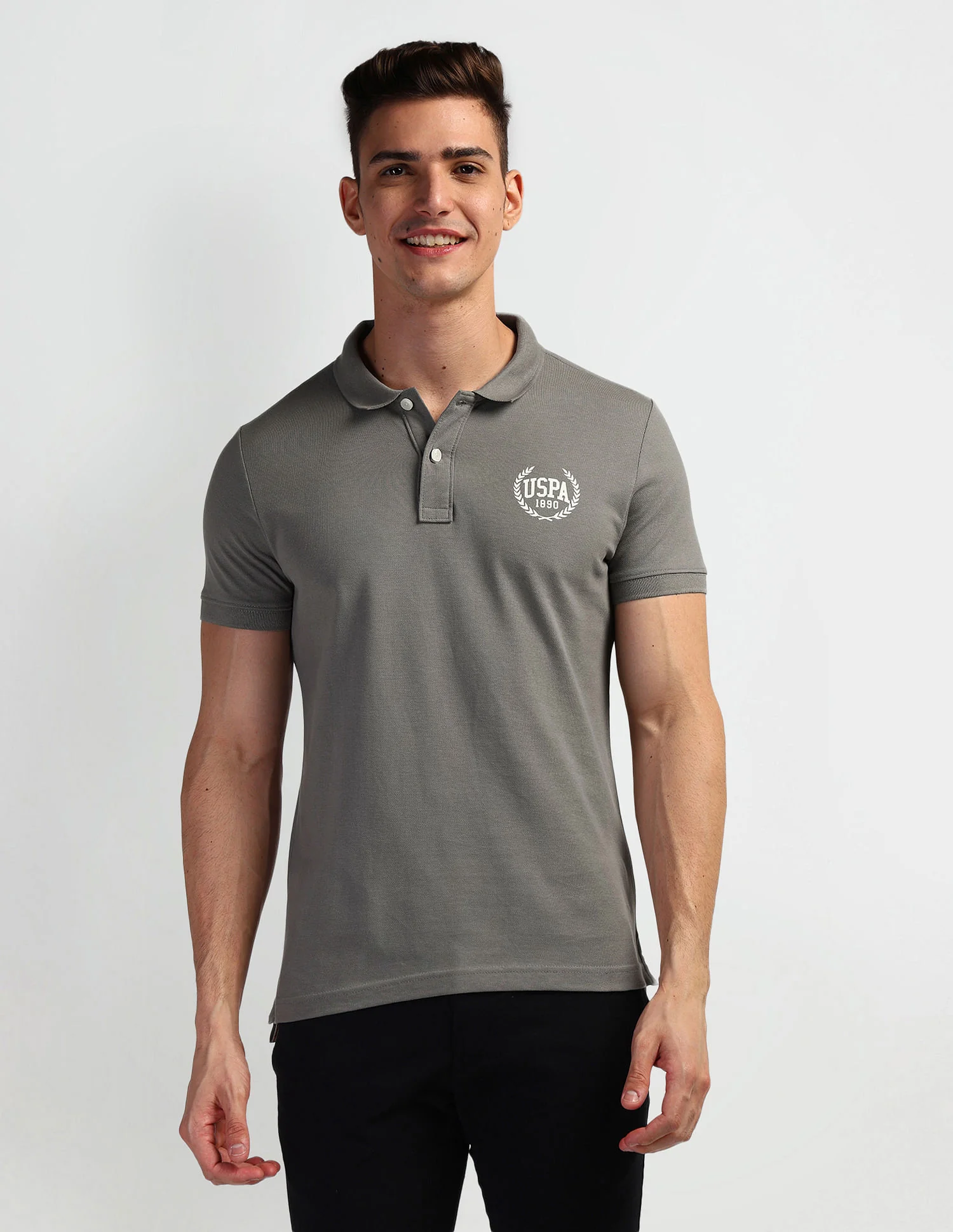 Brand Print Polo Shirt - Image 6