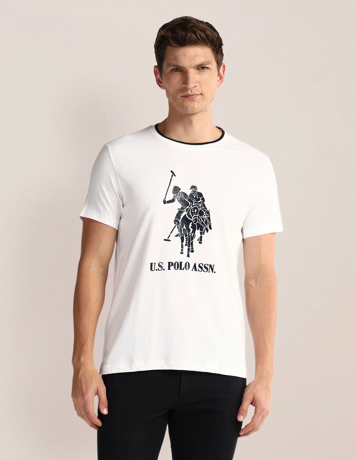 Brand Print Slim T-Shirt - Image 6