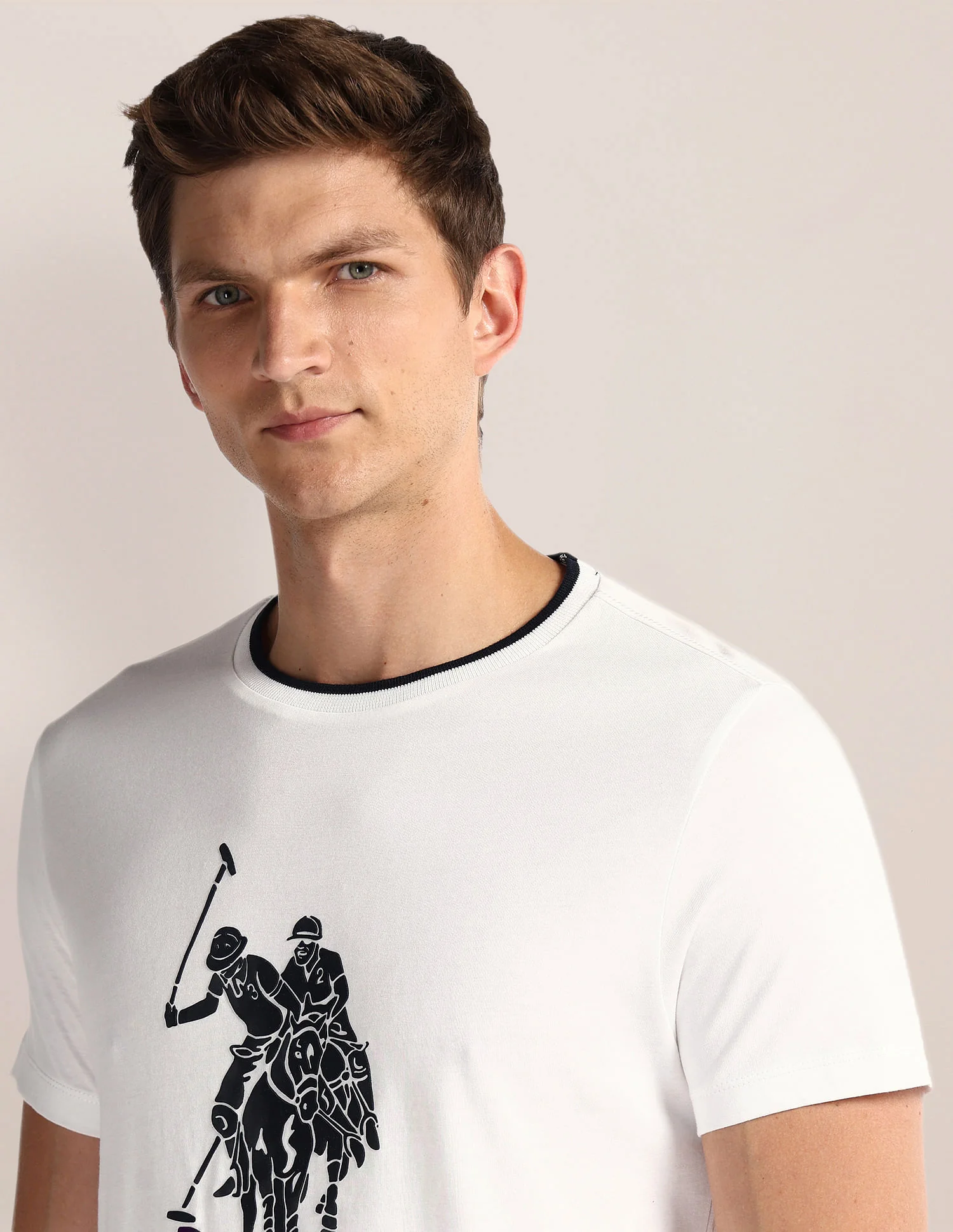 Brand Print Slim T-Shirt - Image 7