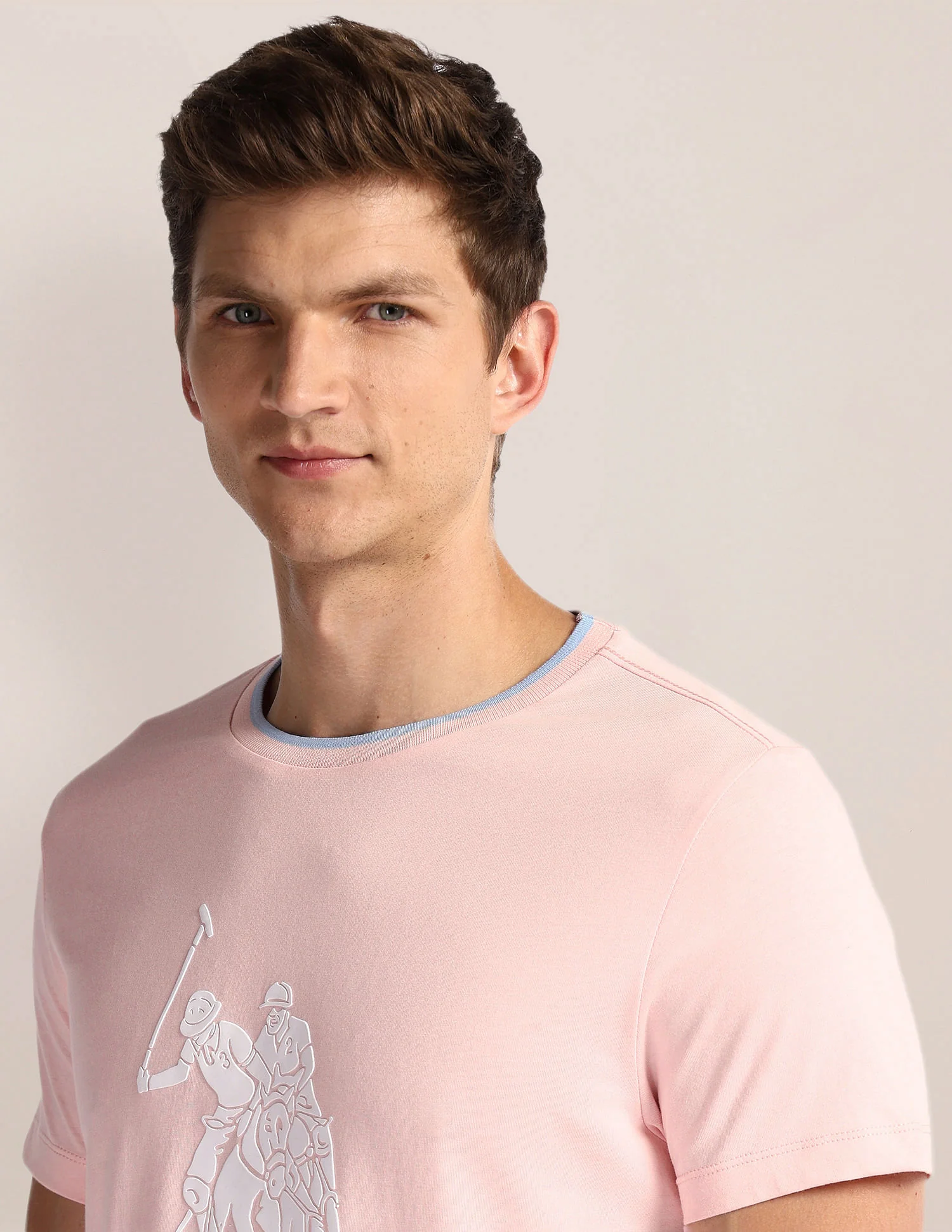 Brand Print Slim T-Shirt - Image 7