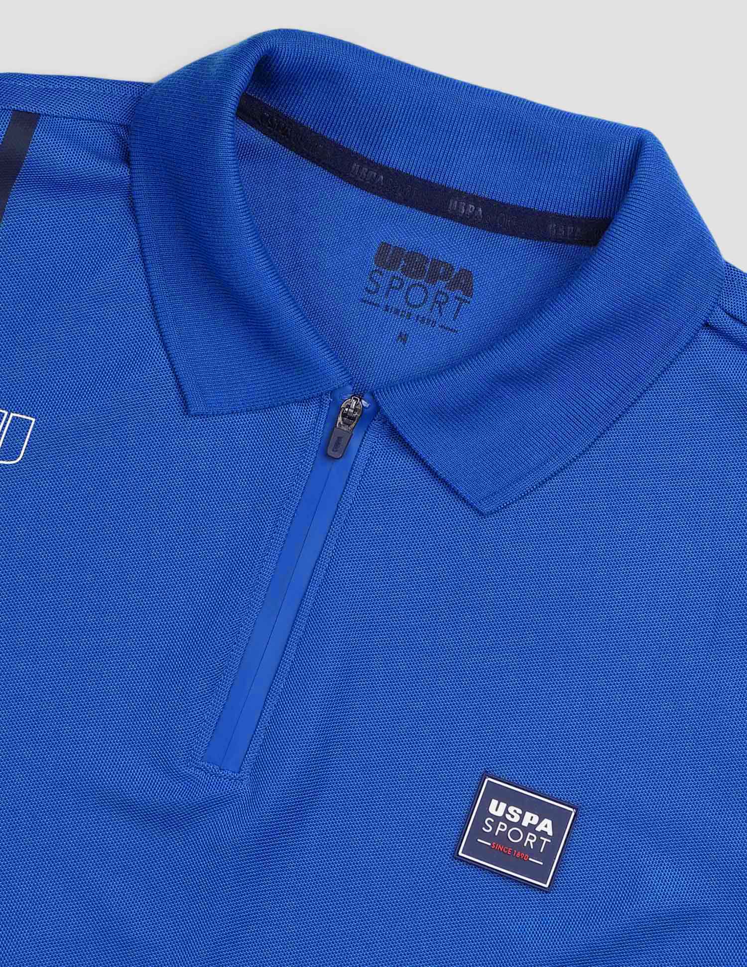 Brand Printed Active Polo Shirt - Image 8
