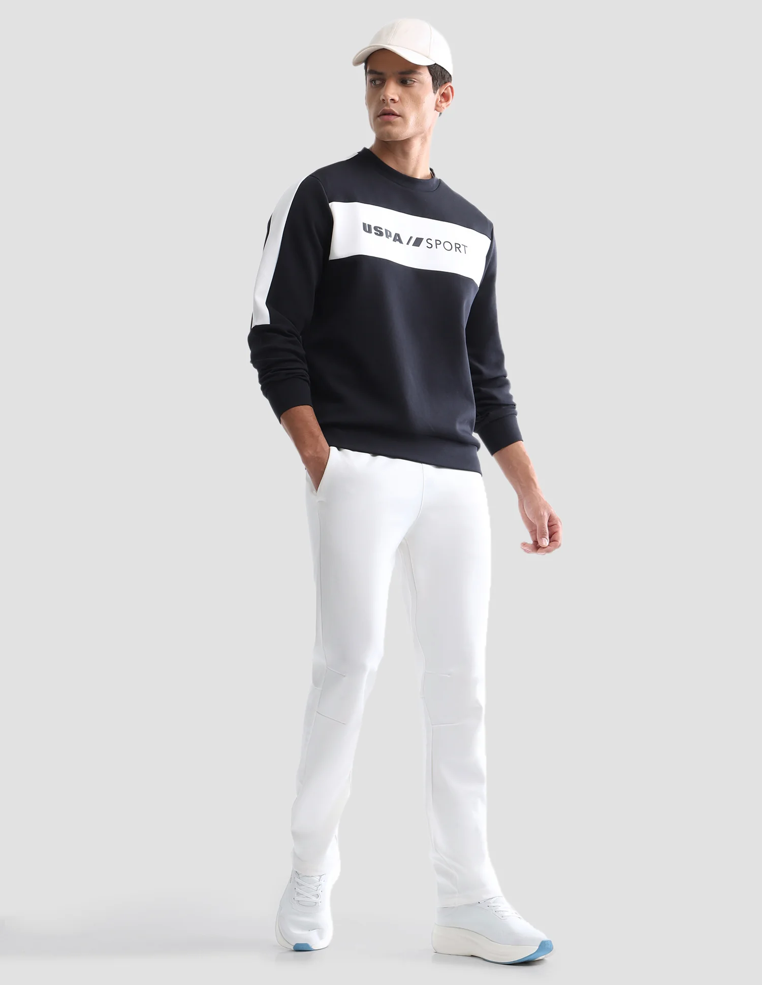 Brand Printed Active Sweatshirt - Image 3