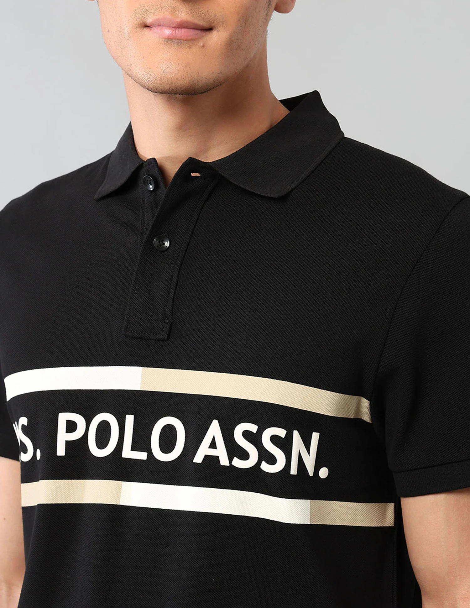 Brand Printed Americana Polo Shirt - Image 7