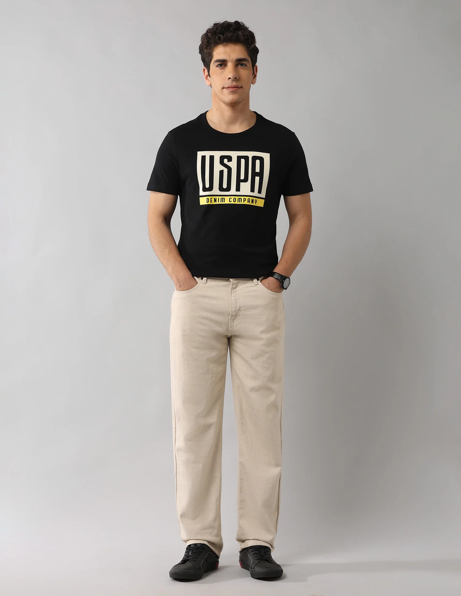 Brand Printed Americana T-Shirt - Image 3