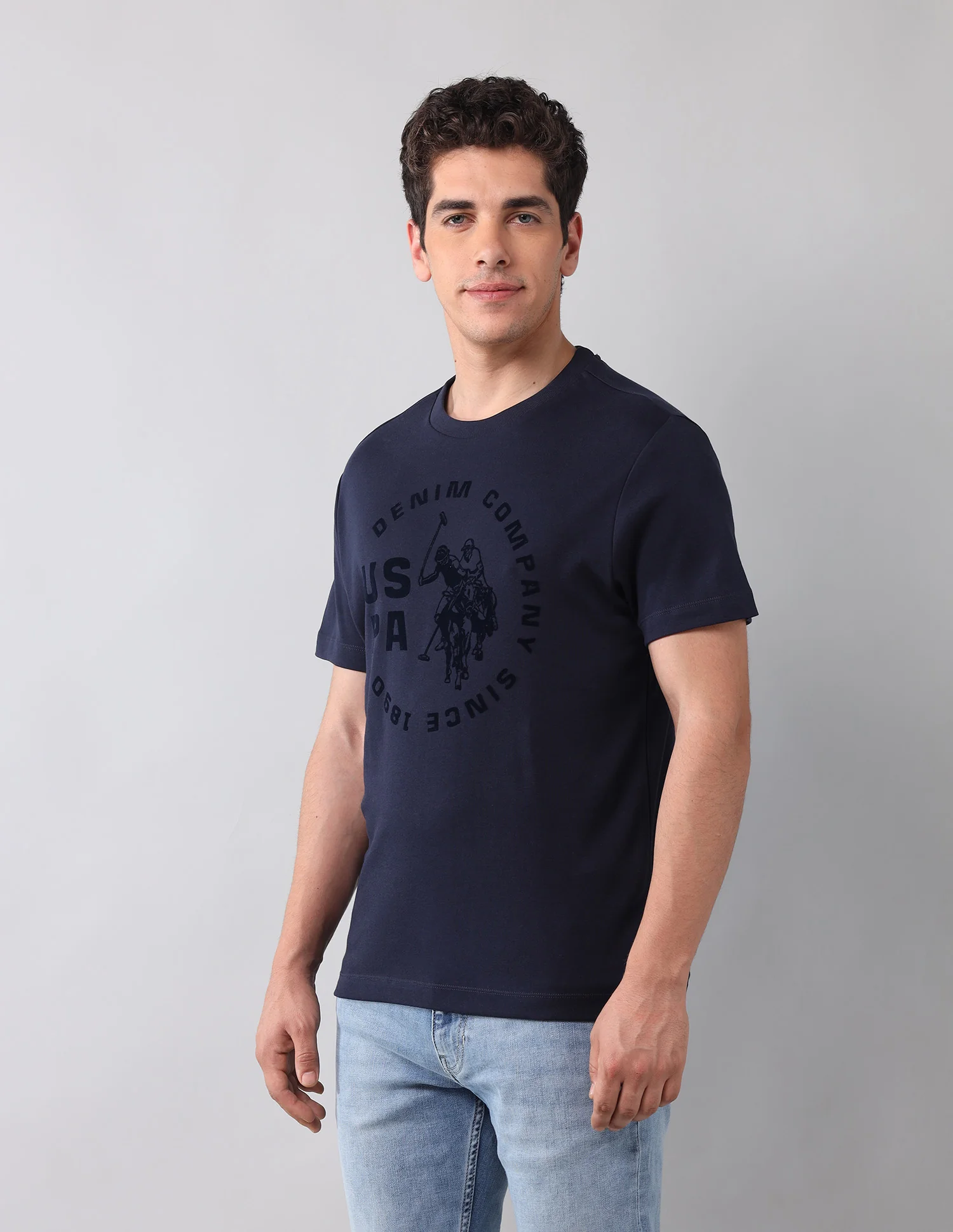 Brand Printed Americana T-Shirt - Image 4