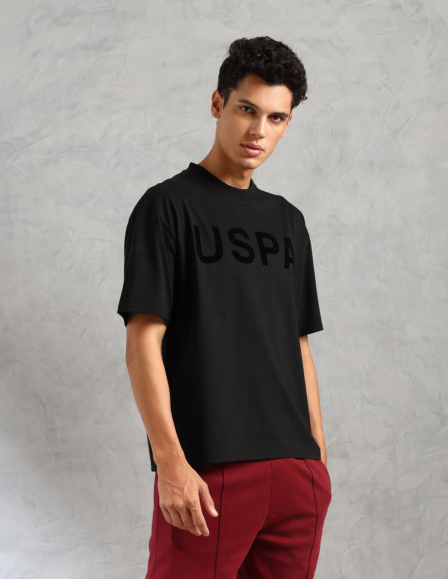 Brand Printed Comfort Fit OEE09 Lounge T-Shirt - Pack Of 1 - Image 4