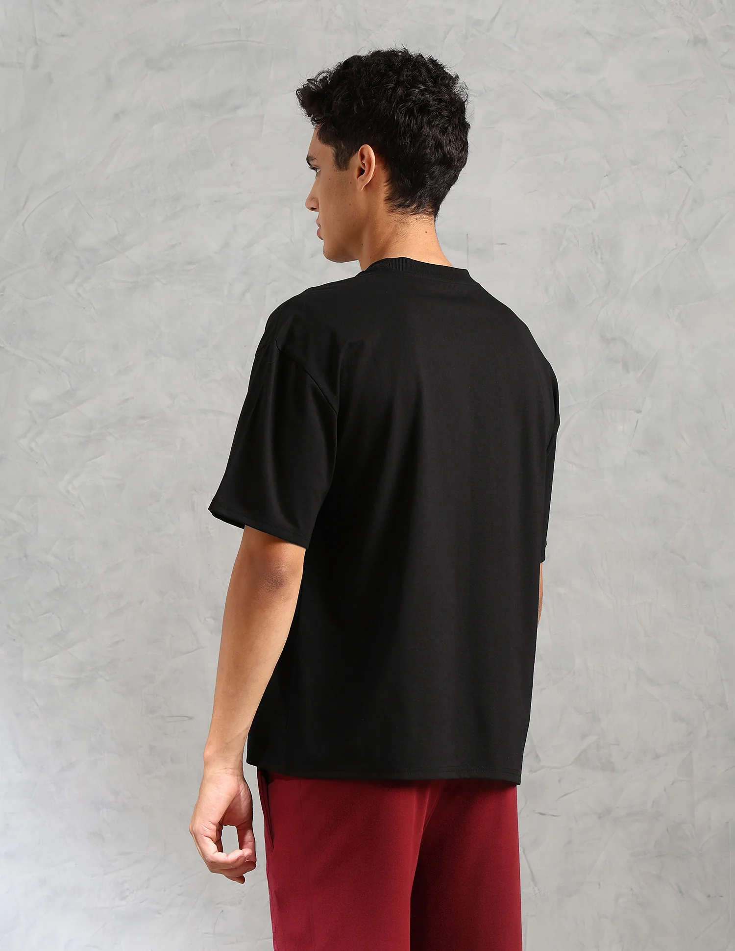 Brand Printed Comfort Fit OEE09 Lounge T-Shirt - Pack Of 1 - Image 5