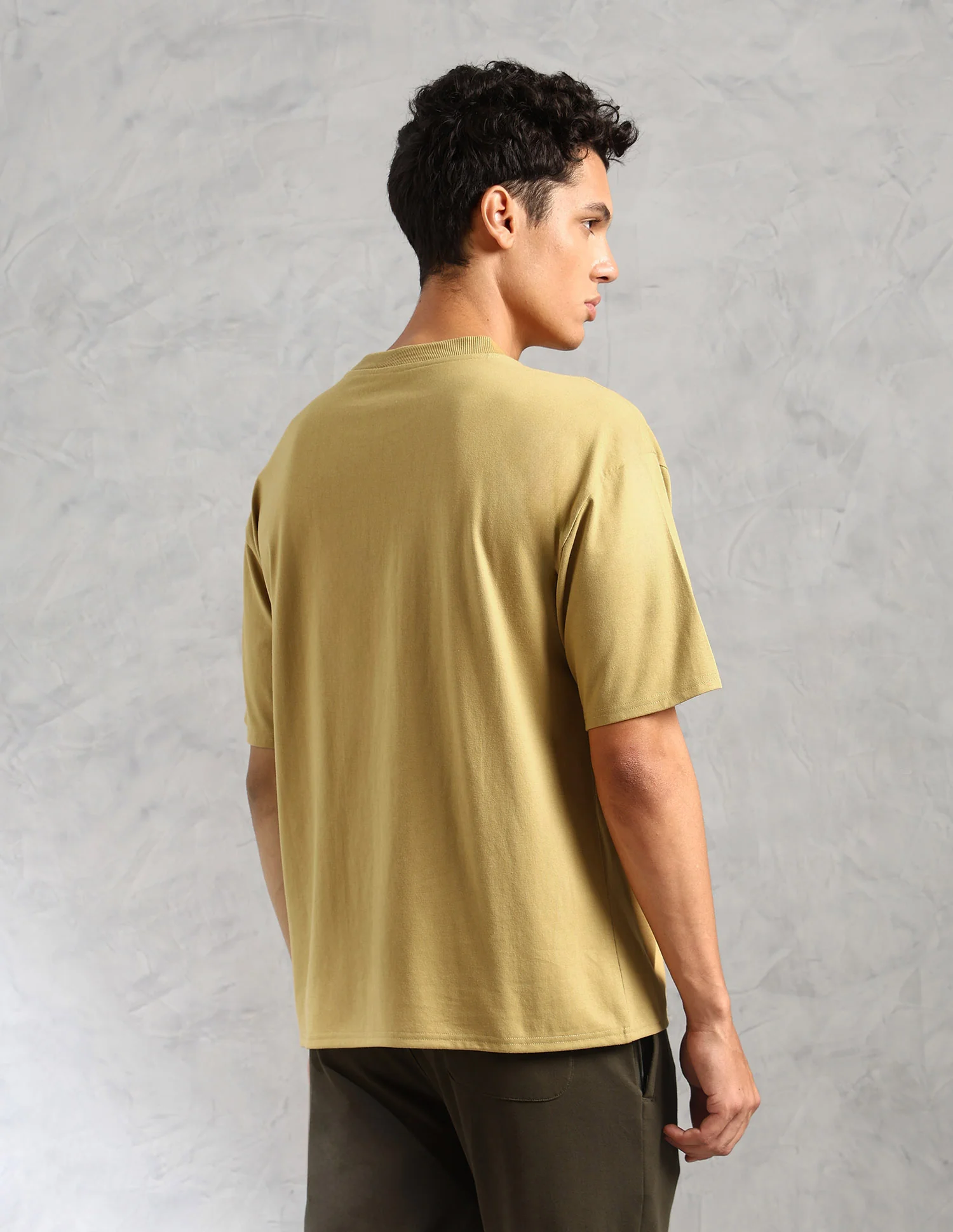 Brand Printed Comfort Fit OEE09 Lounge T-Shirt - Pack Of 1 - Image 5