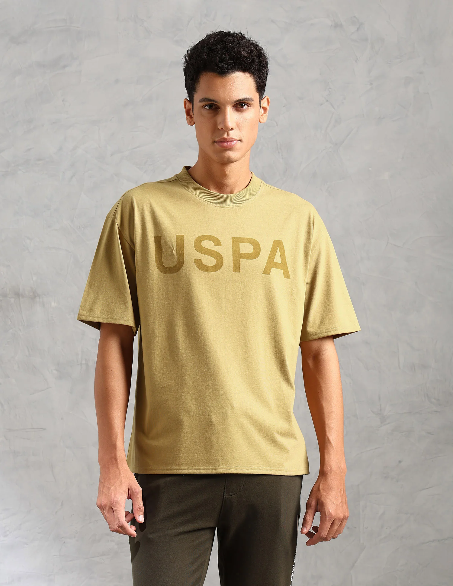 Brand Printed Comfort Fit OEE09 Lounge T-Shirt - Pack Of 1 - Image 6
