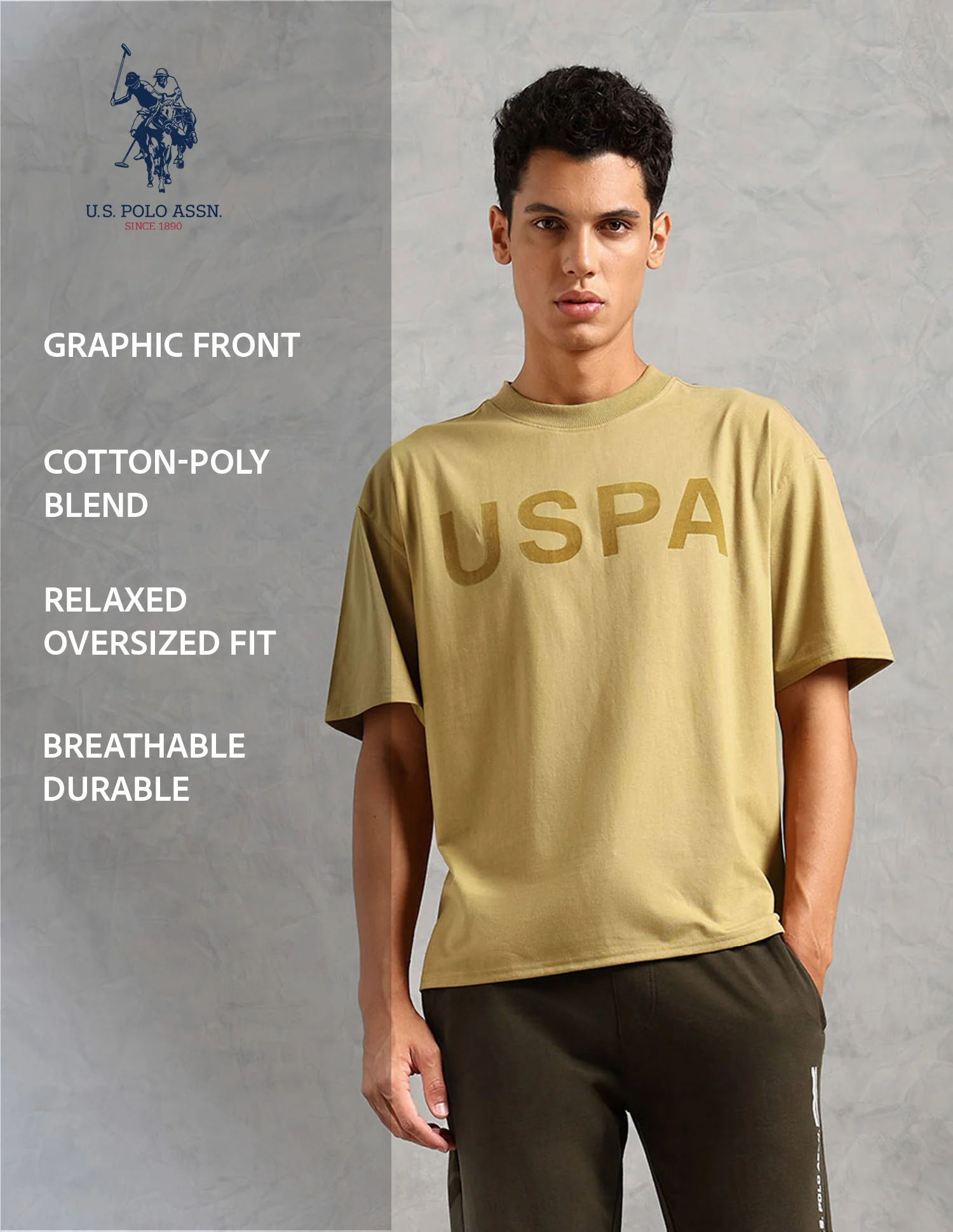Brand Printed Comfort Fit OEE09 Lounge T-Shirt - Pack Of 1 - Image 9