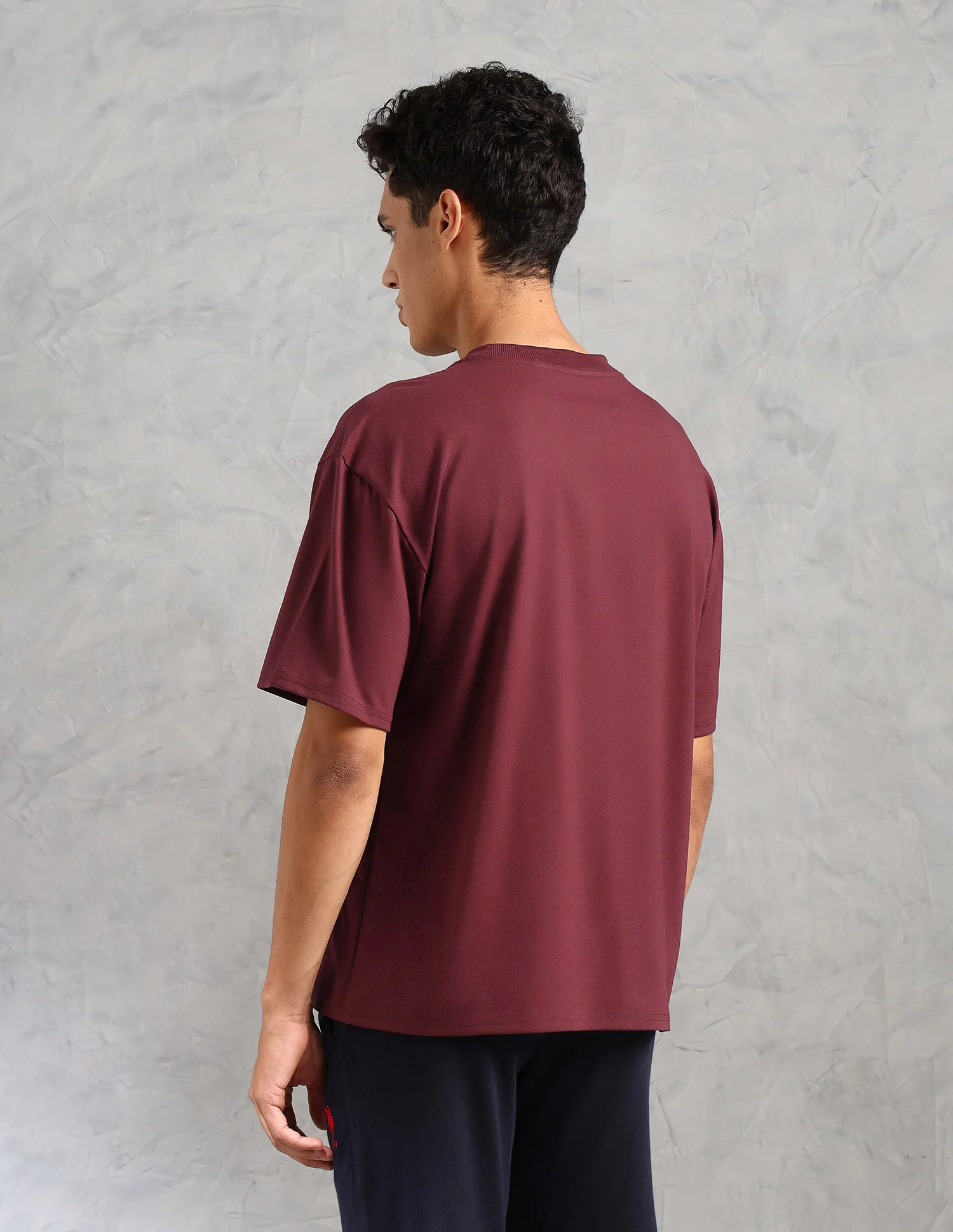 Brand Printed Comfort Fit OEE09 Lounge T-Shirt - Pack Of 1 - Image 5
