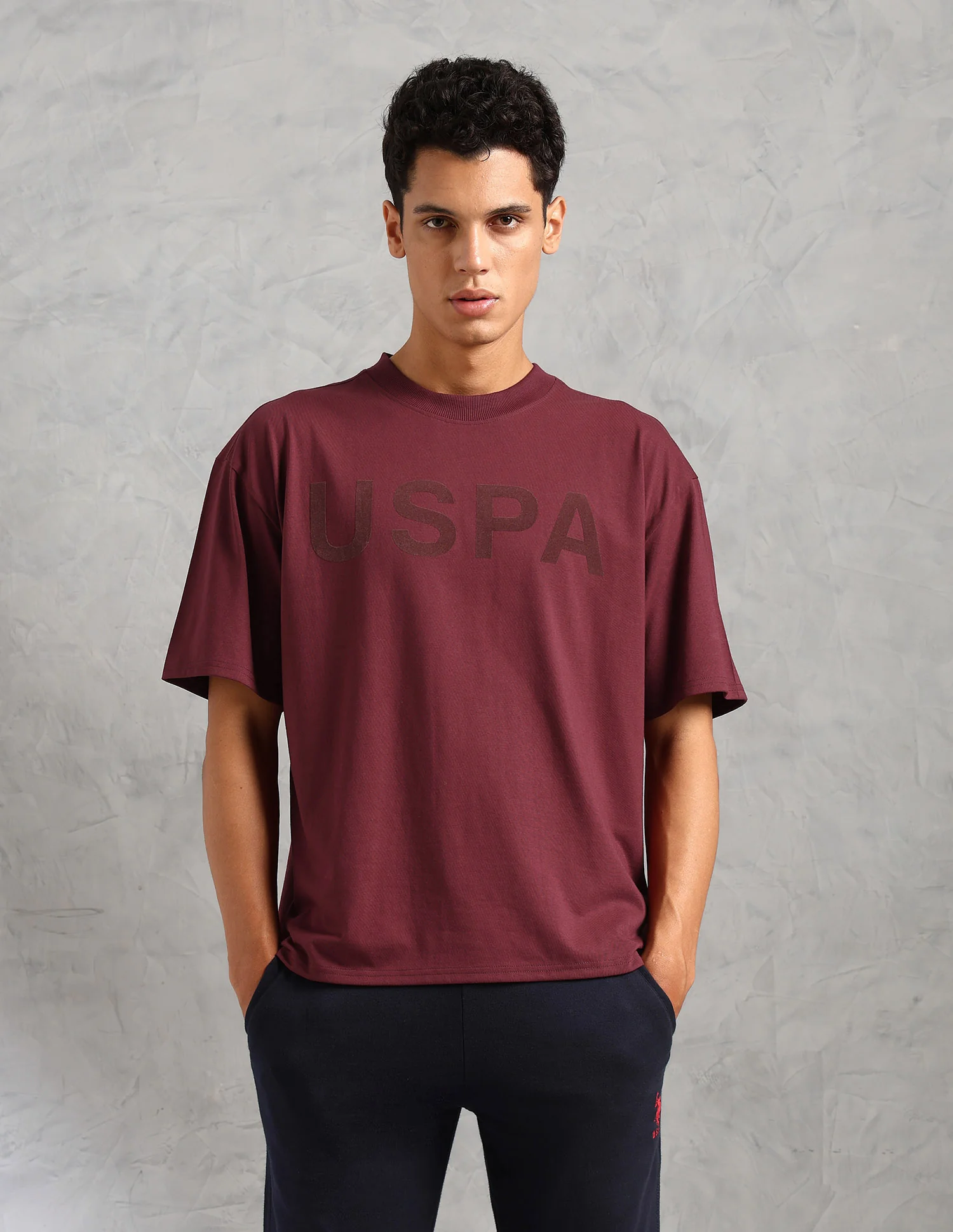 Brand Printed Comfort Fit OEE09 Lounge T-Shirt - Pack Of 1 - Image 6