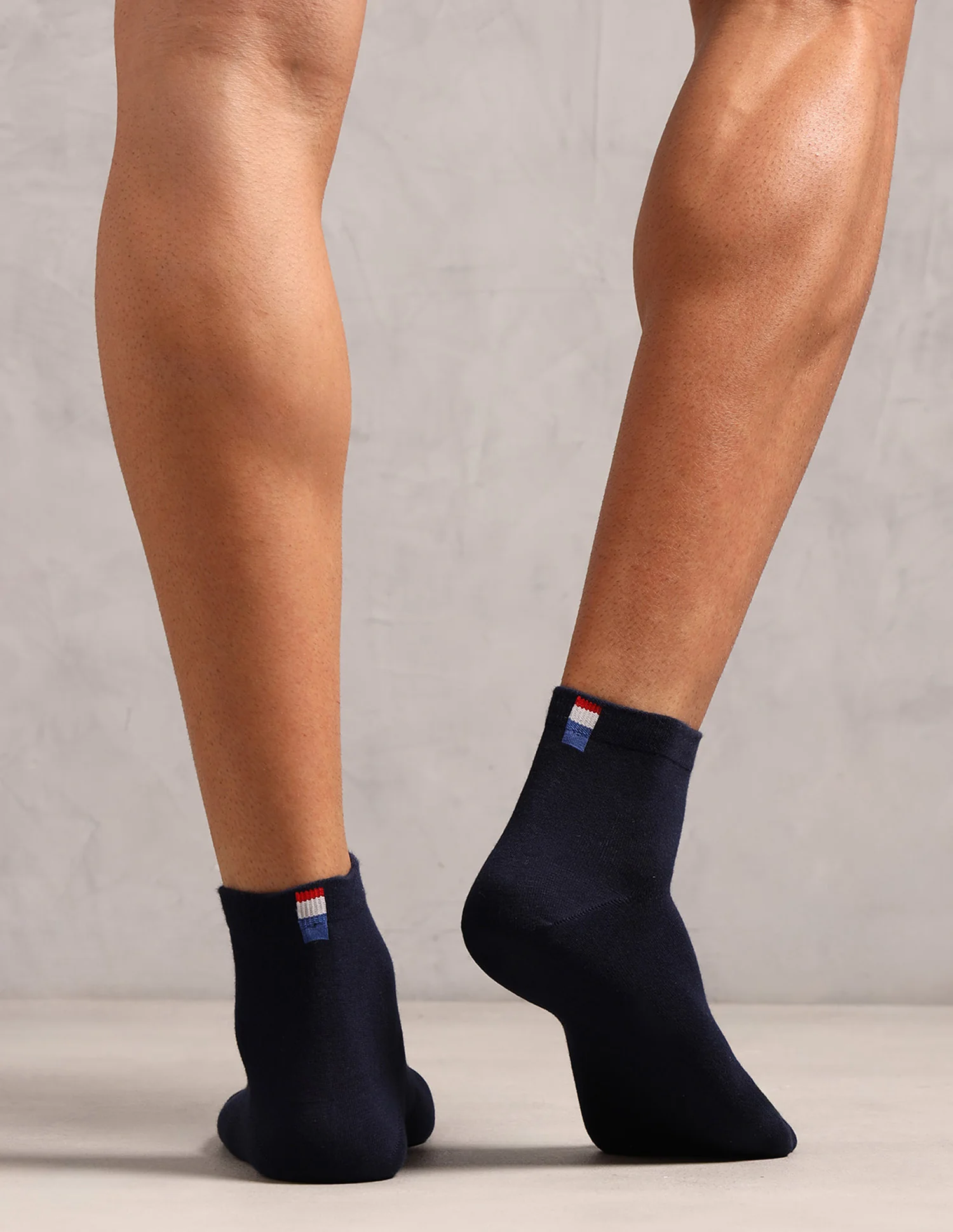 Brand Printed Cotton Stretch ES007 Socks - Pack Of 3 - Image 4