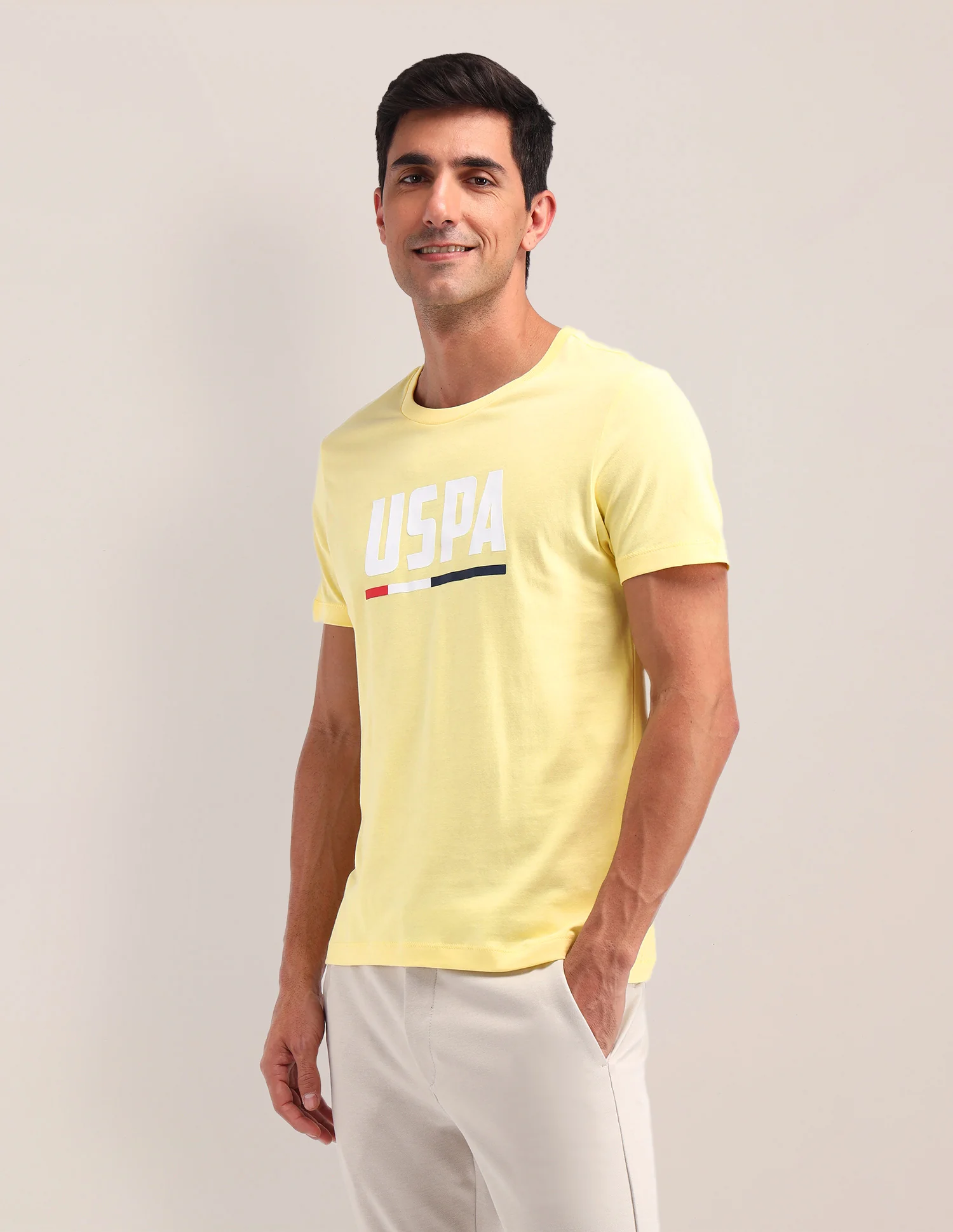 Brand Printed Cotton T-Shirt - Image 4