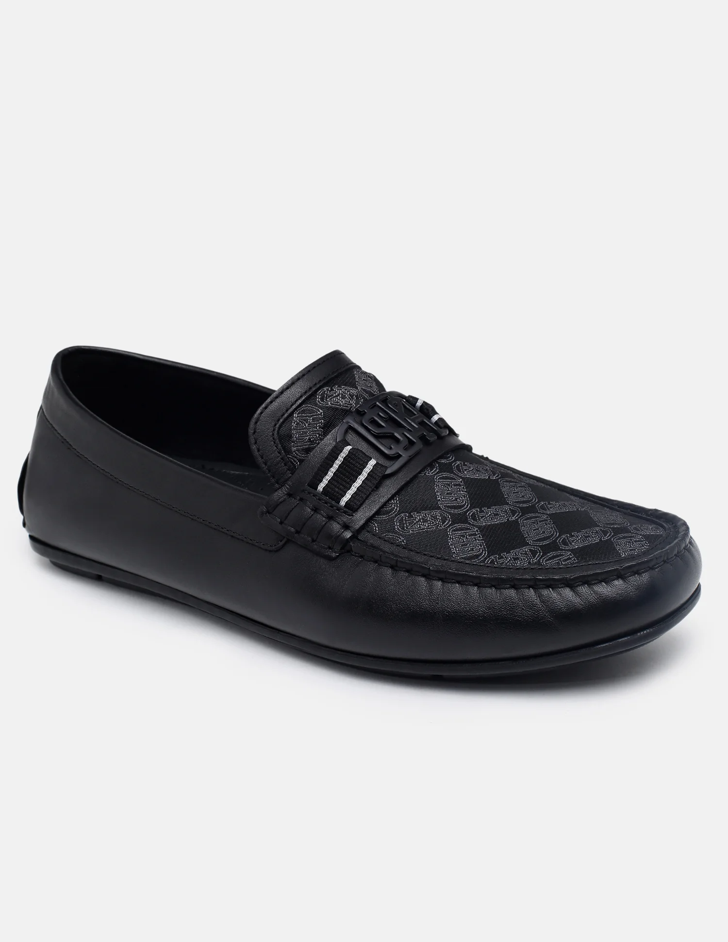 Brand Printed Godric Loafers - Image 2