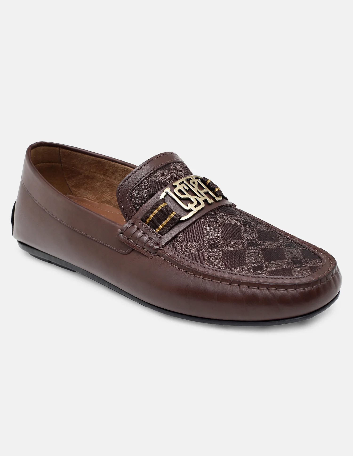 Brand Printed Godric Loafers - Image 2