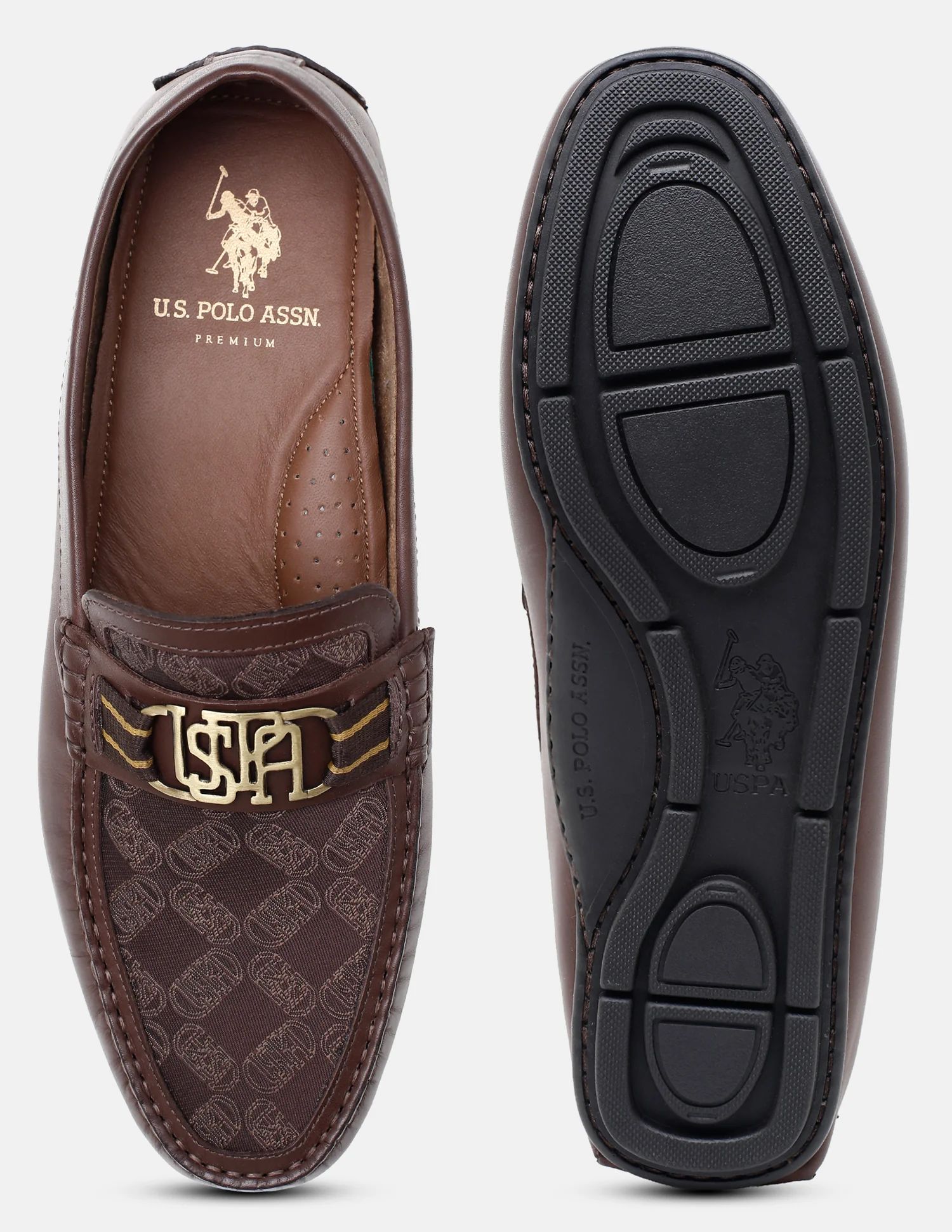 Brand Printed Godric Loafers - Image 7