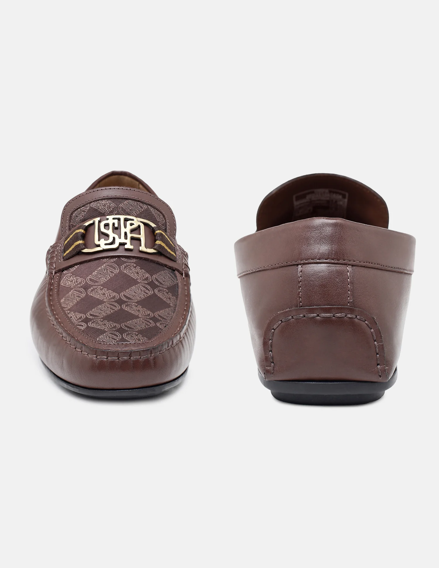 Brand Printed Godric Loafers - Image 8