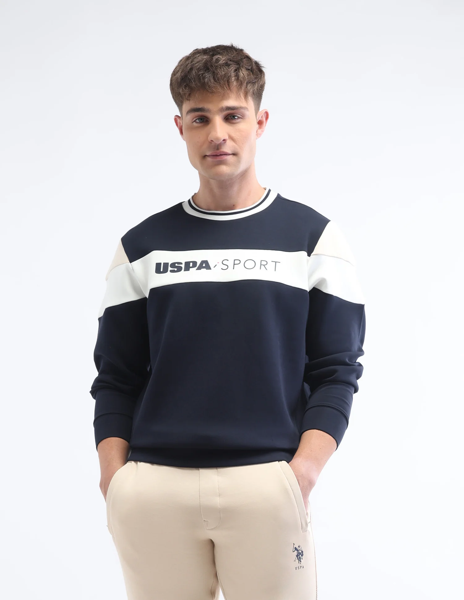 Brand Printed Gorpcore Sweatshirt
