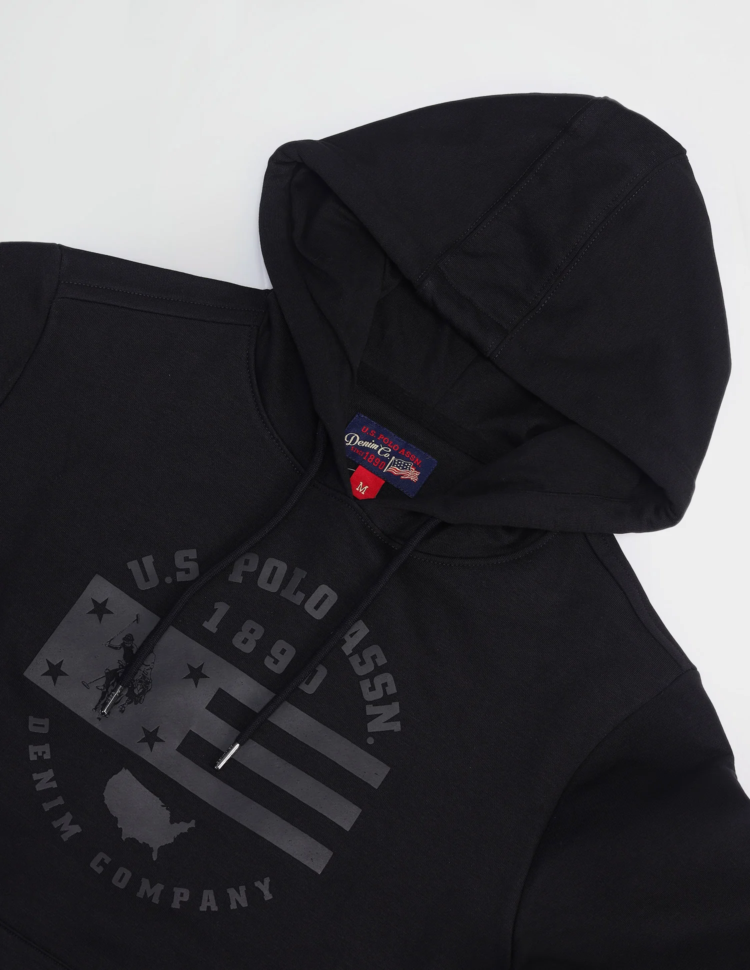 Brand Printed Hooded Sweatshirt - Image 9