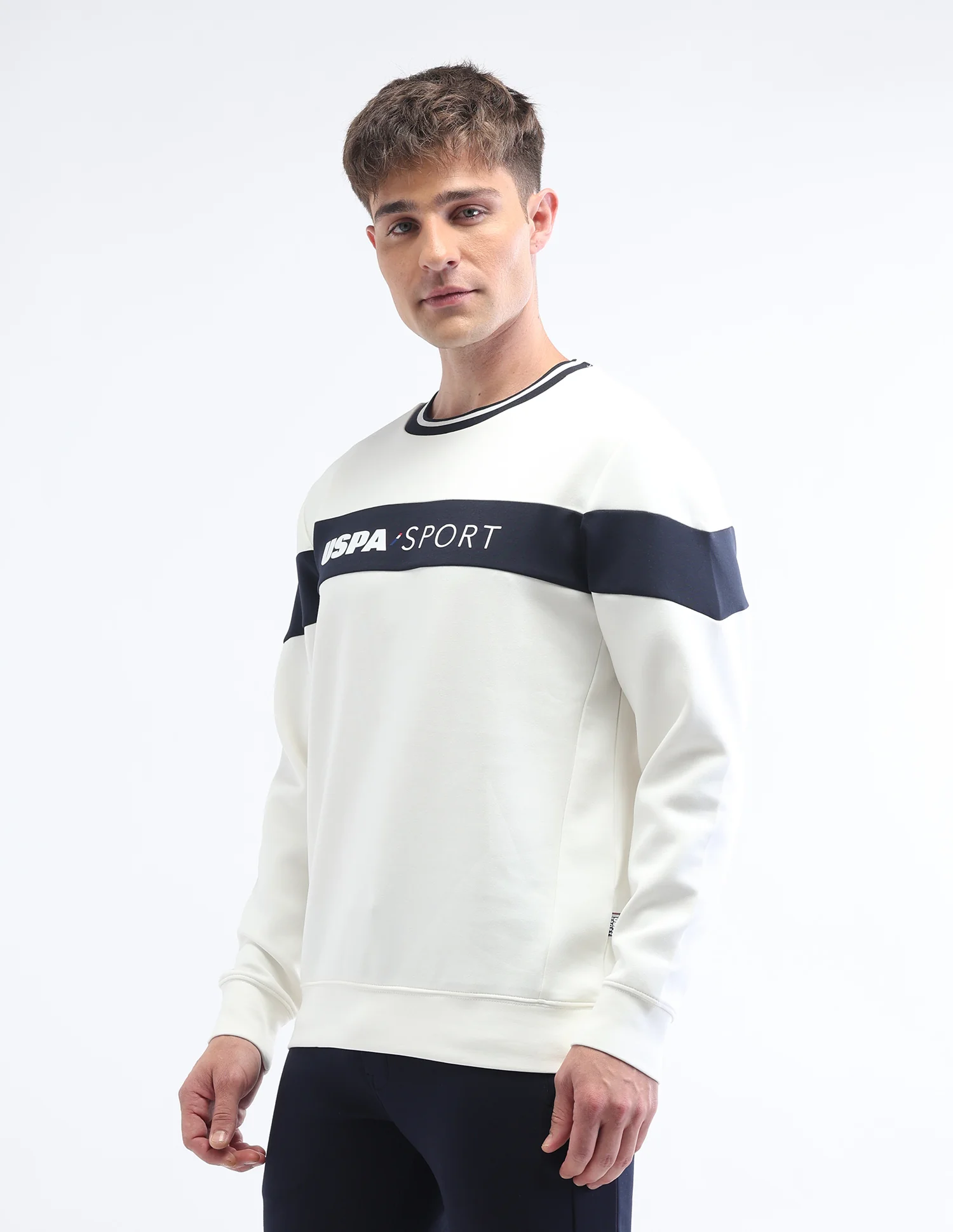 Brand Printed Luxe Sweatshirt - Image 4