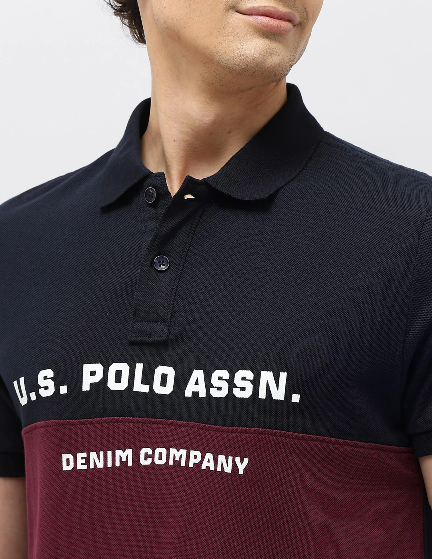 Brand Printed Muscle Fit Polo shirt - Image 7