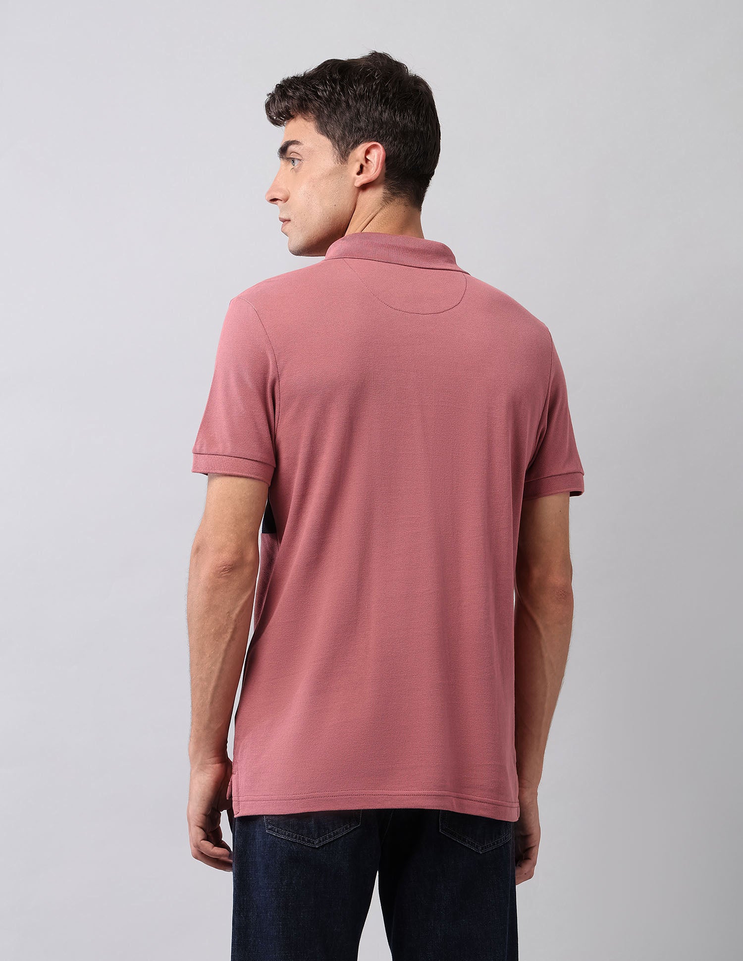 Brand Printed Muscle Fit Polo Shirt - Image 5