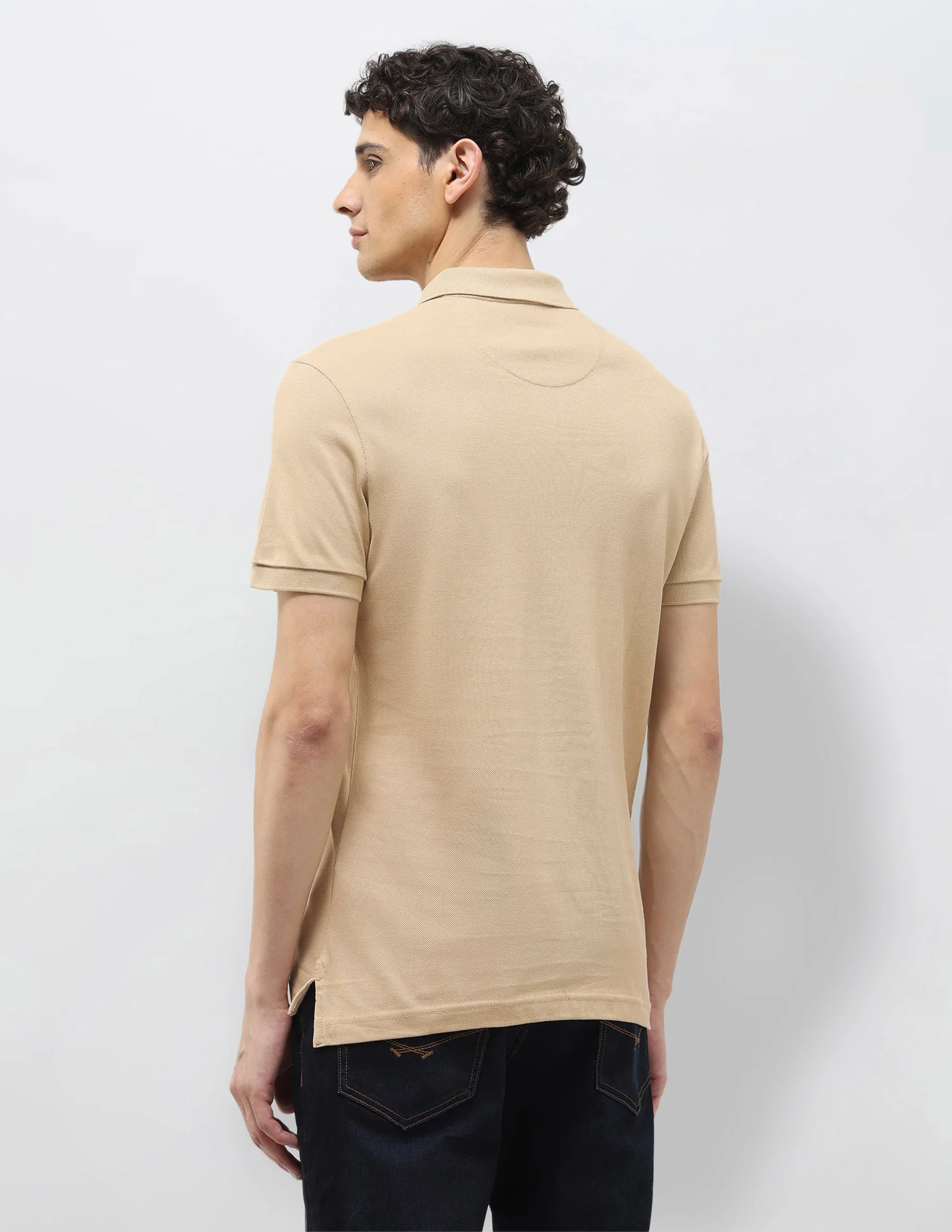 Brand Printed Muscle Fit Polo Shirt - Image 5