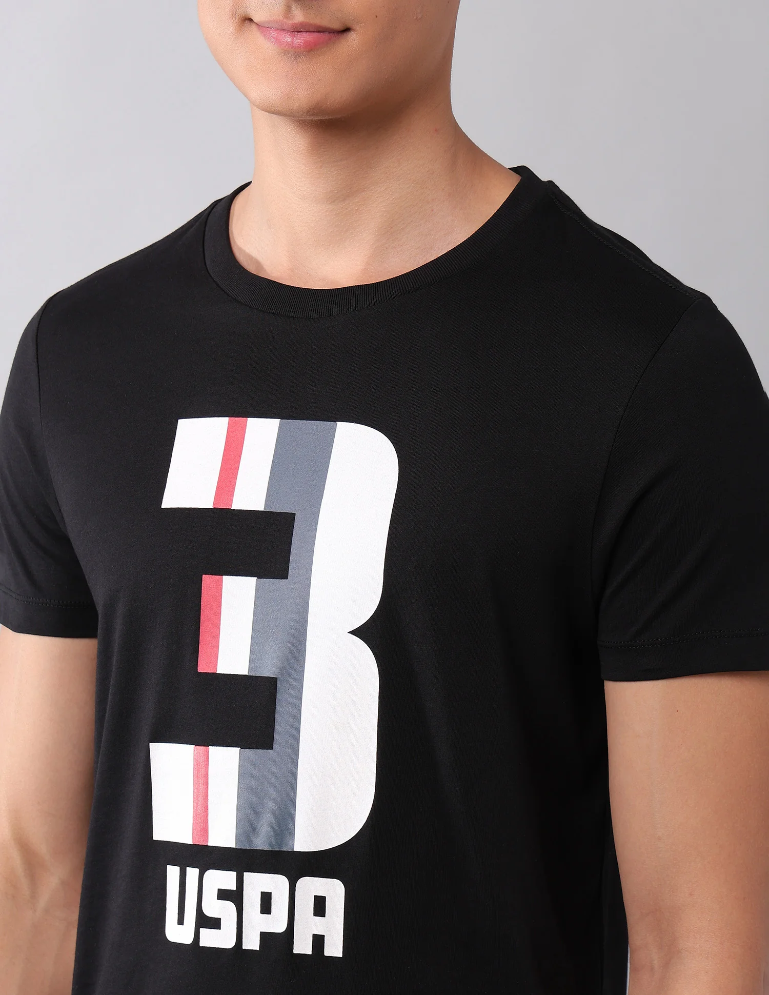 Brand Printed Muscle Fit T-Shirt - Image 7