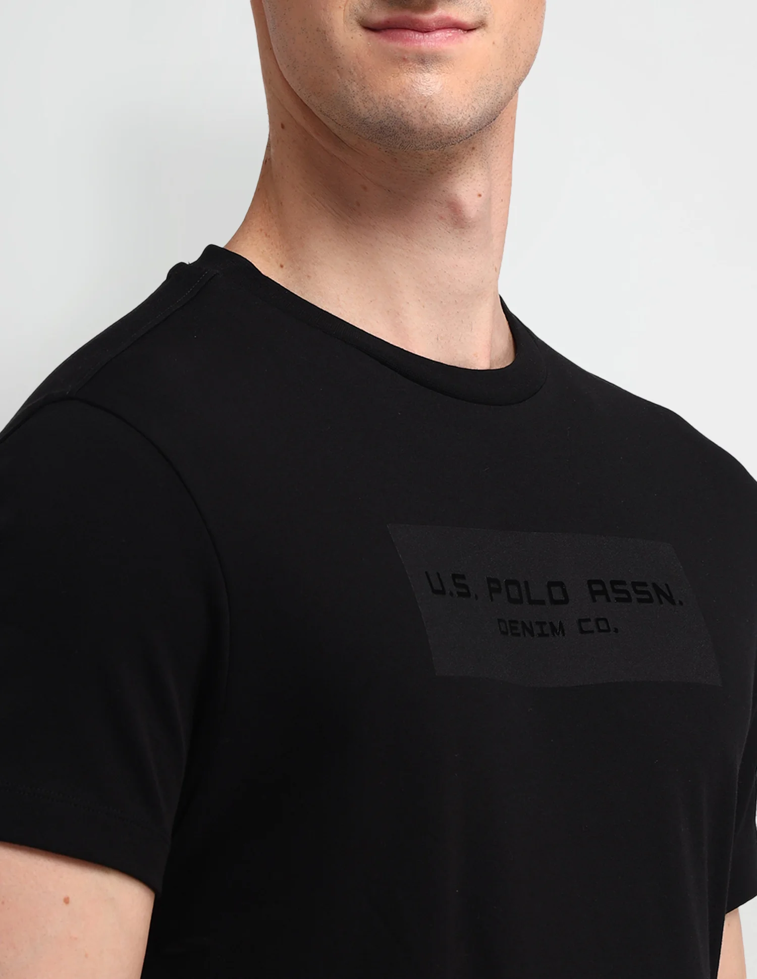 Brand Printed Muscle Fit T-Shirt - Image 7