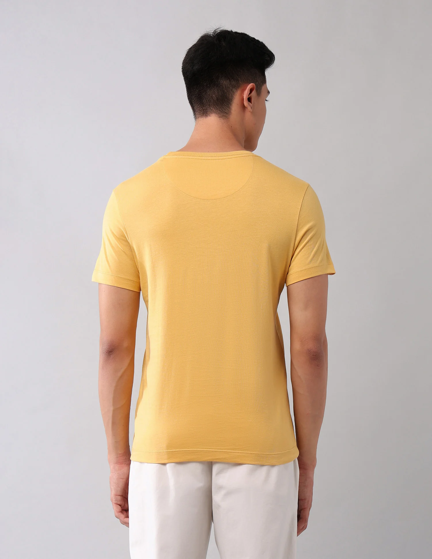 Brand Printed Muscle Fit T-Shirt - Image 5