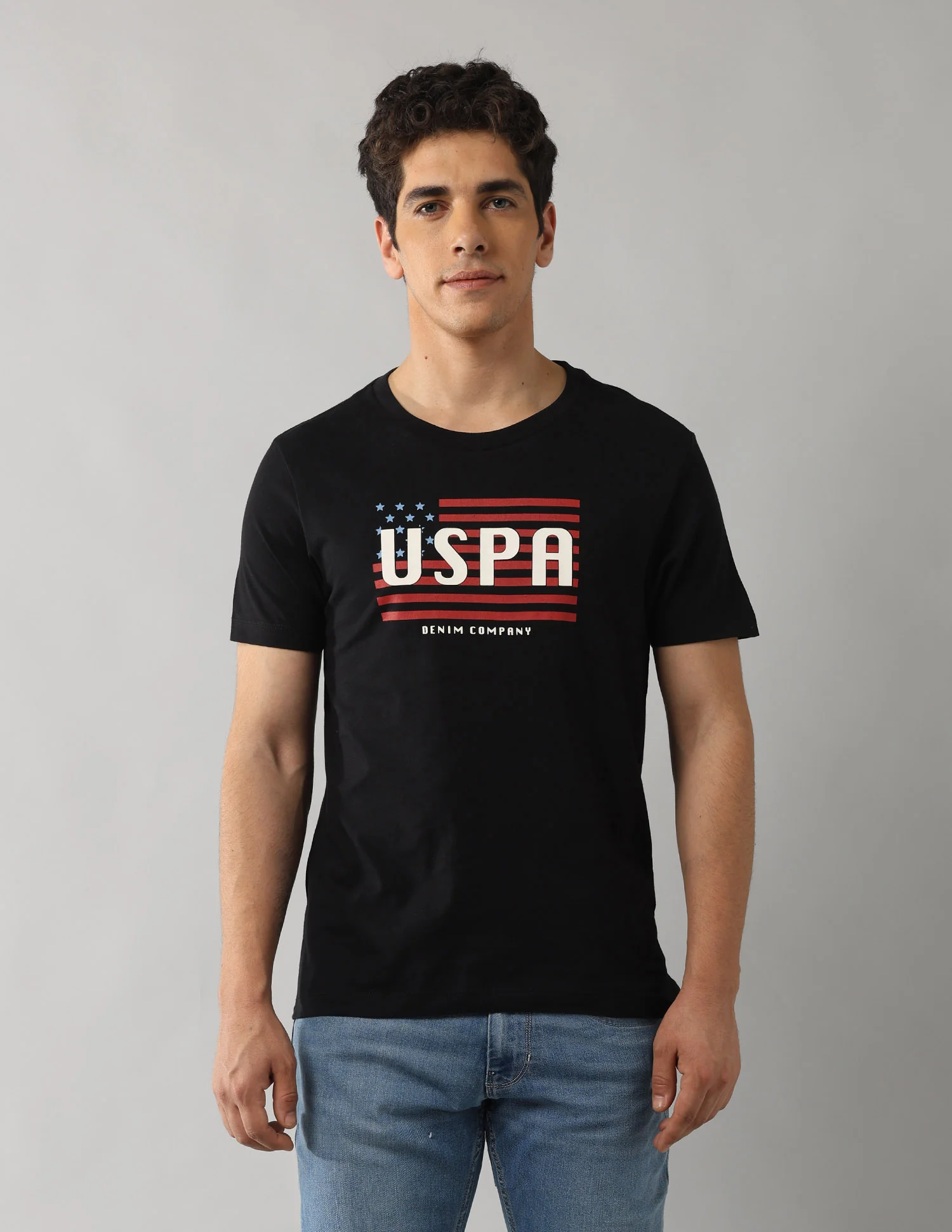 Brand Printed Muscle Fit T-Shirt - Image 6