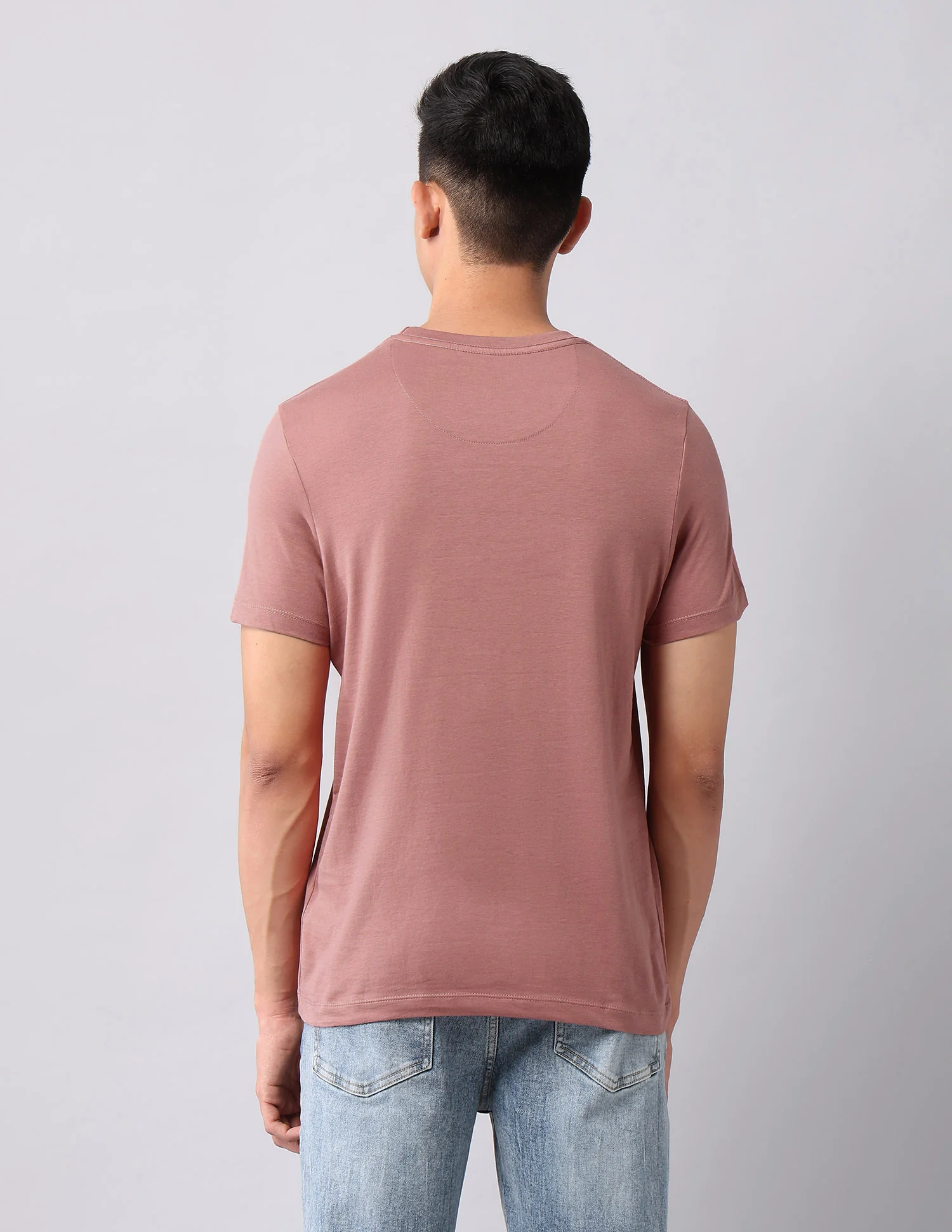 Brand Printed Muscle Fit T-Shirt - Image 5